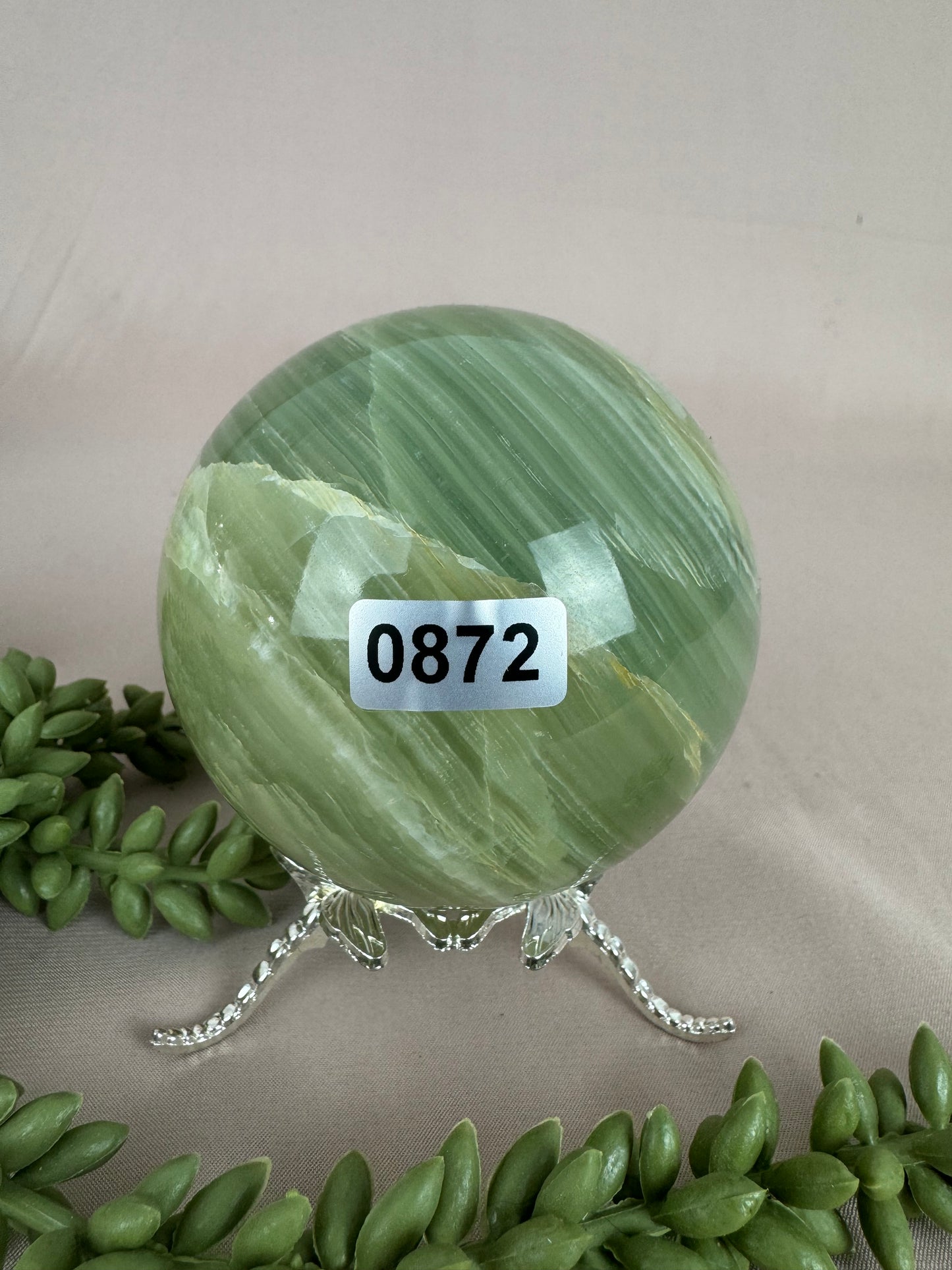 Bol blauwe aragoniet #0872