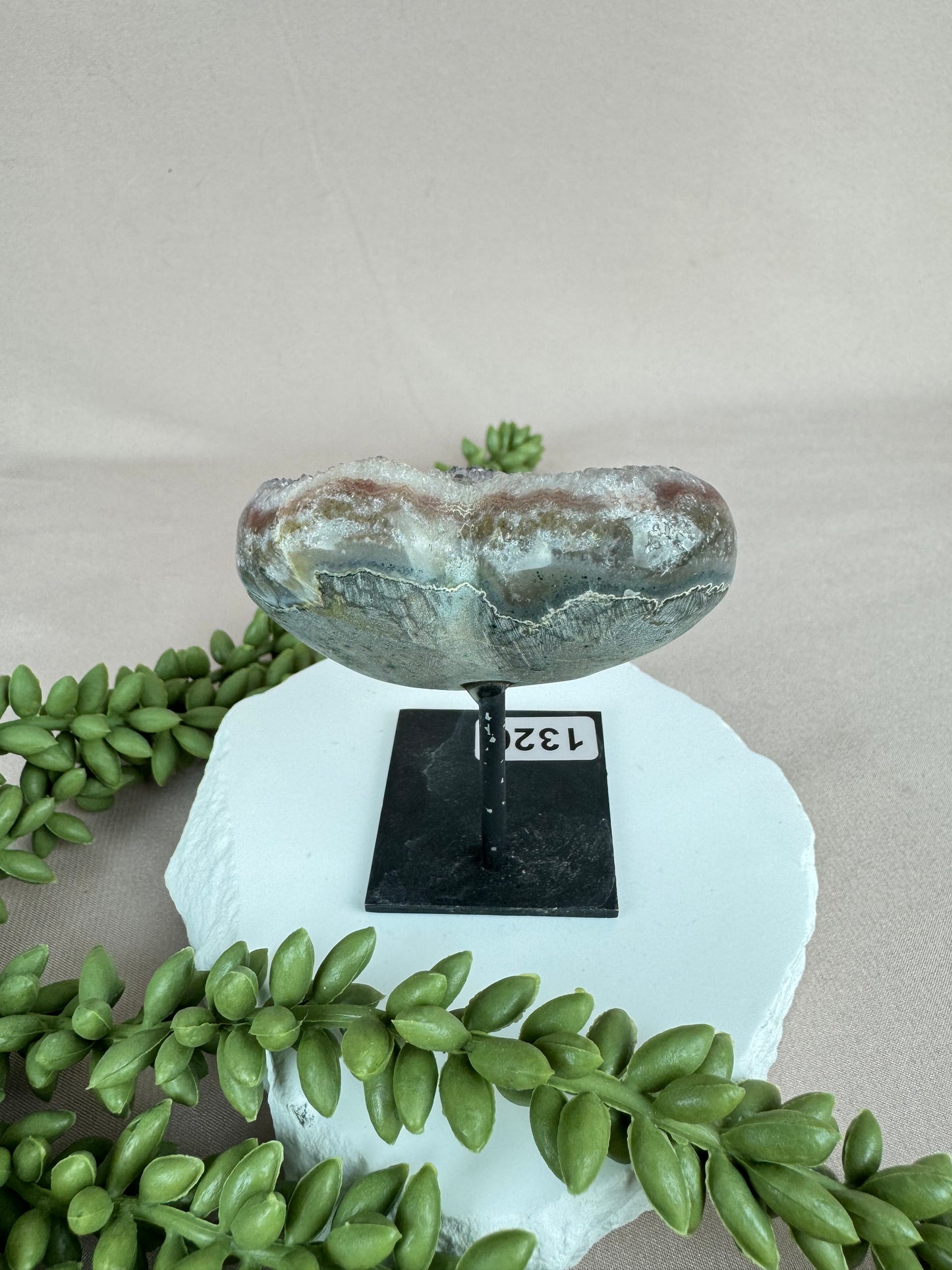 Amethist hartje #1326