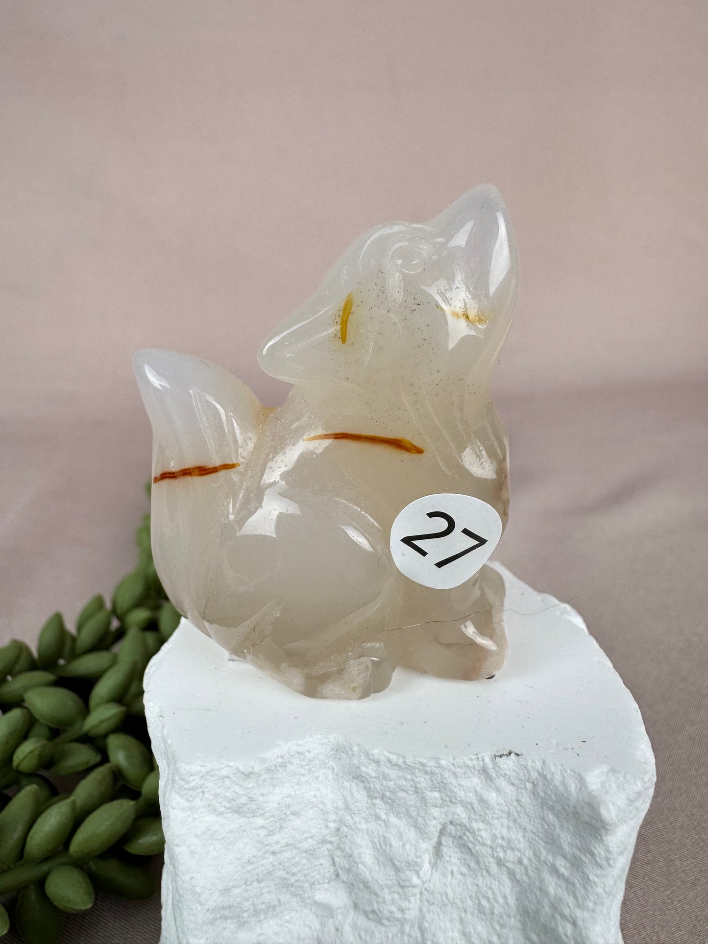 Wolfje bloemagaat