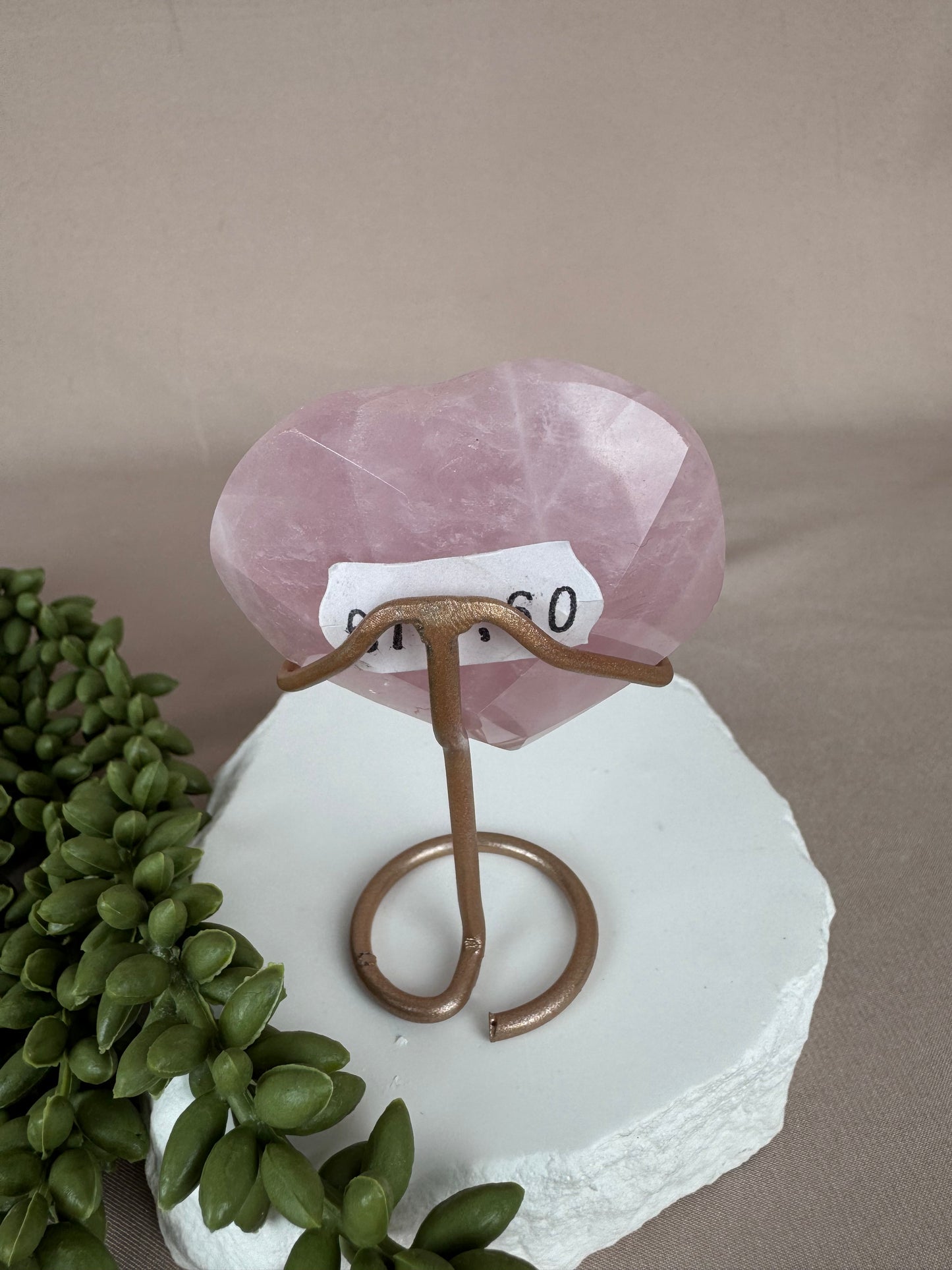 Rozenkwarts hartje #9