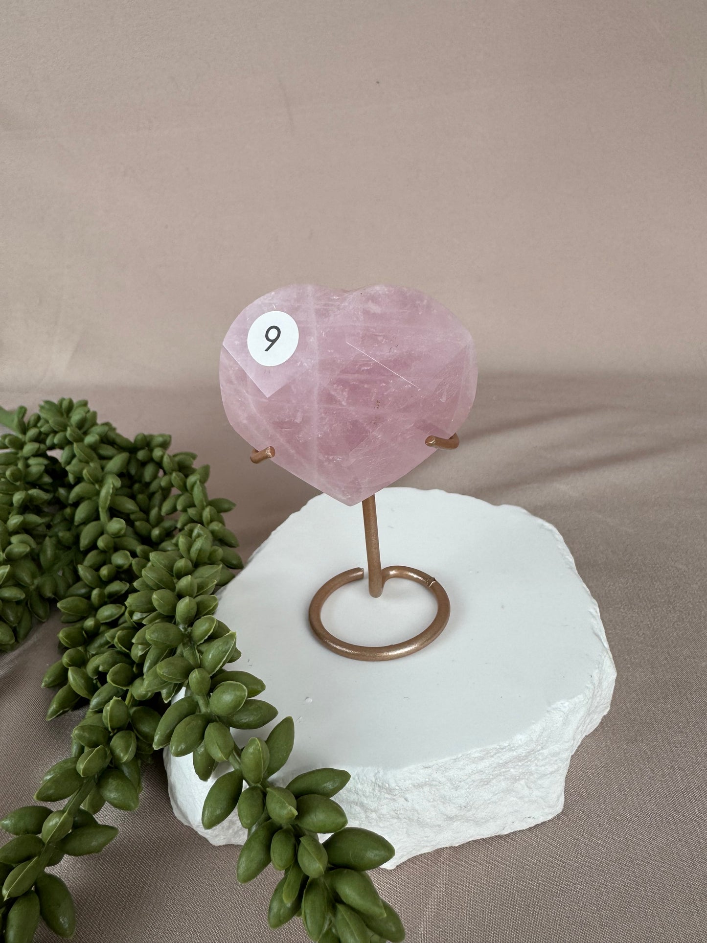 Rozenkwarts hartje #9