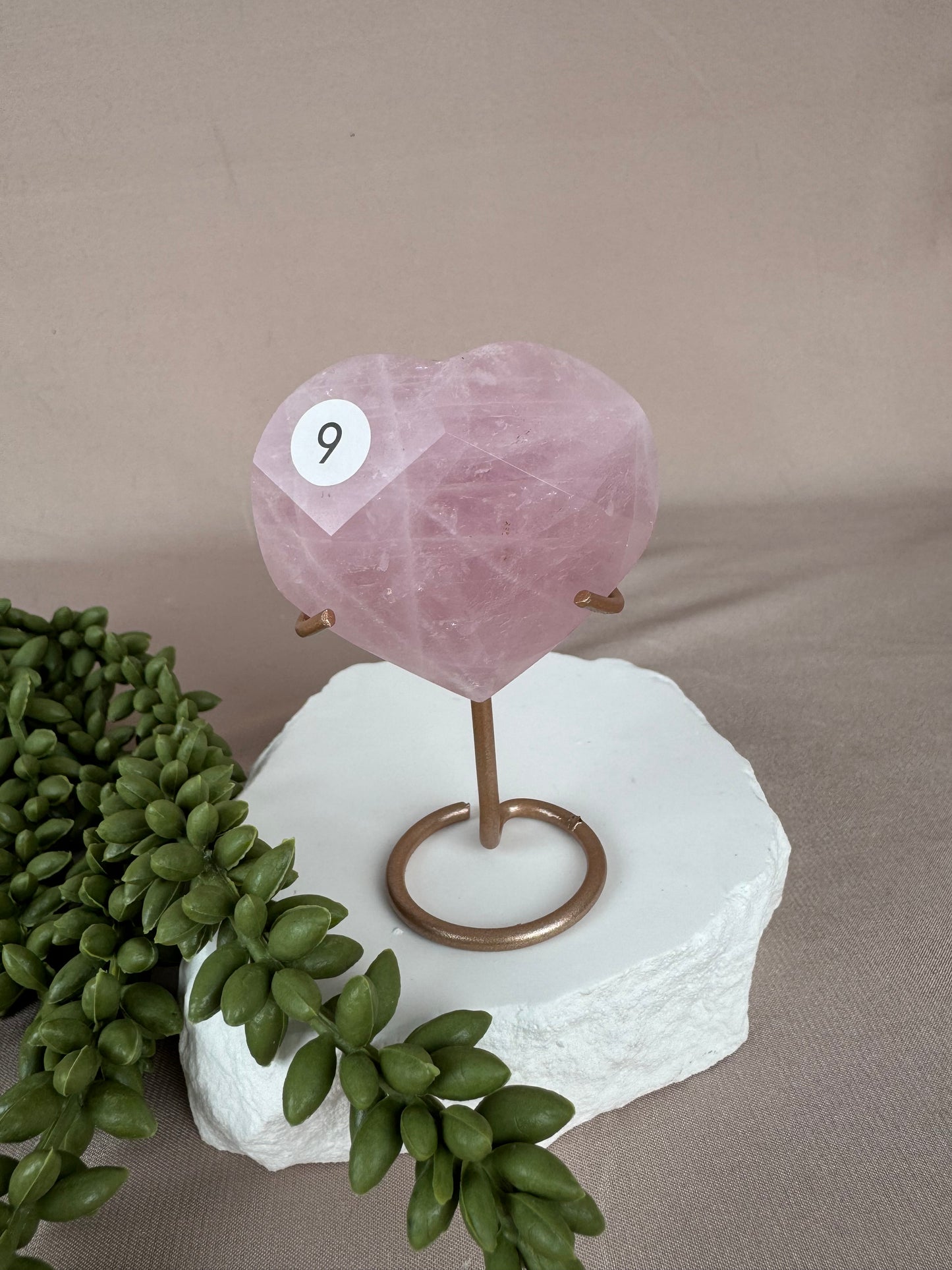 Rozenkwarts hartje #9