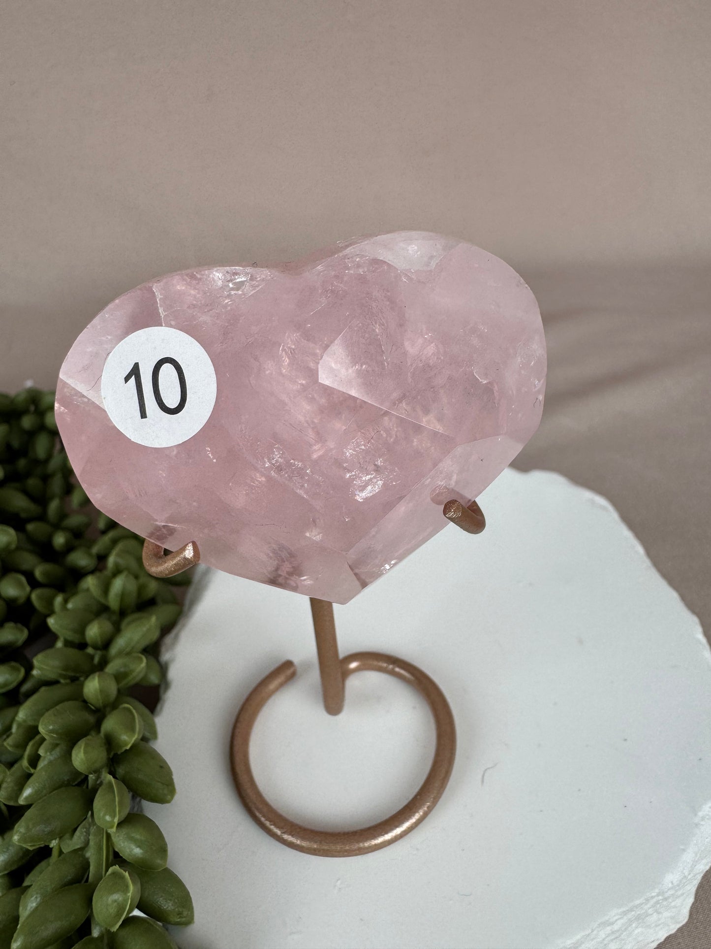 Rozenkwarts hartje #10