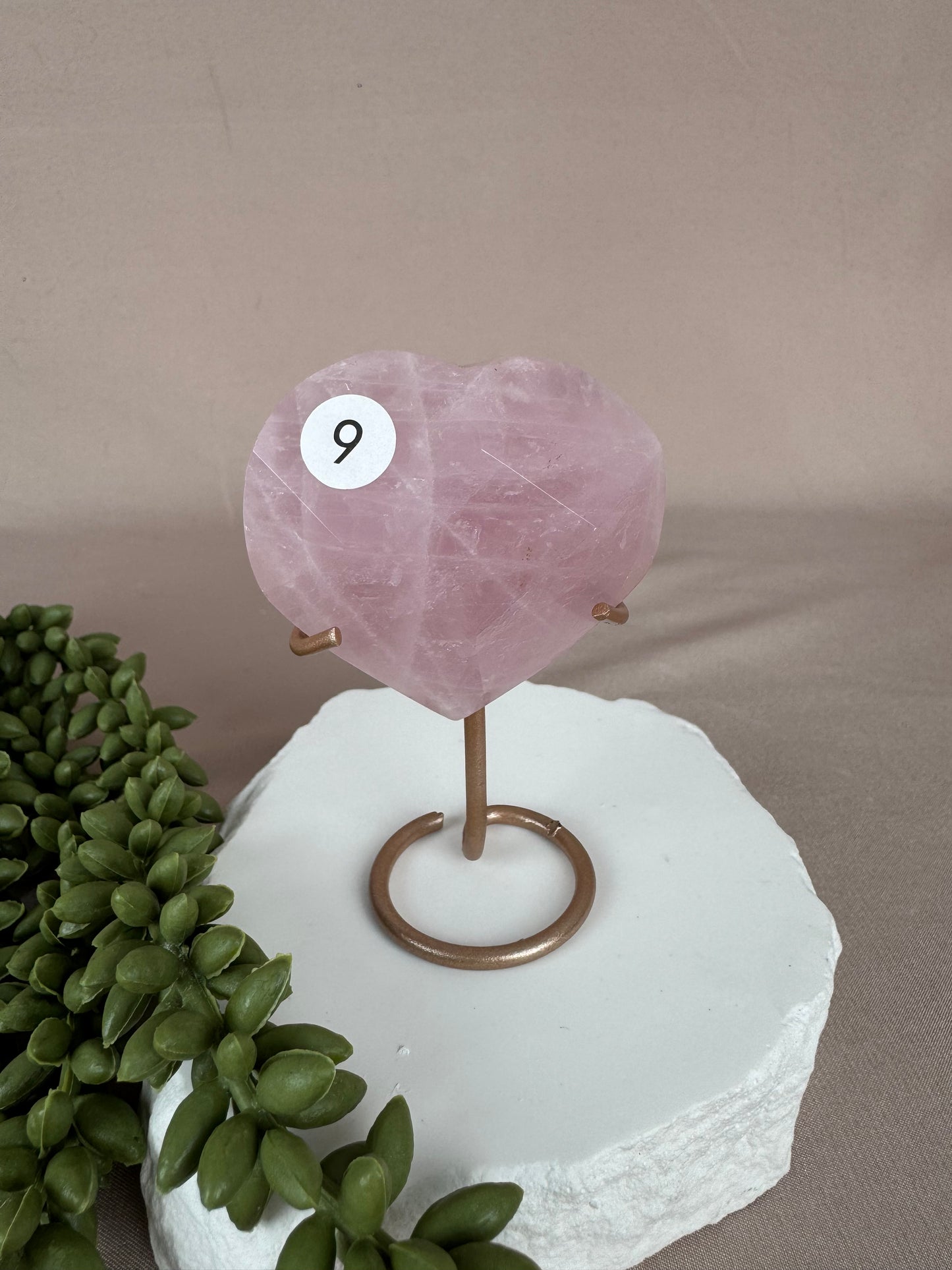 Rozenkwarts hartje #9
