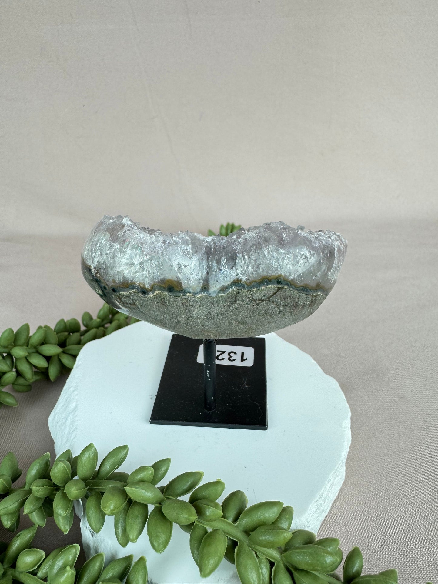 Amethist hartje #1325