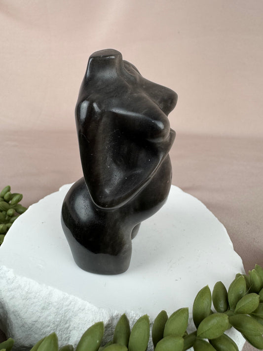 Body zilver obsidiaan zwanger