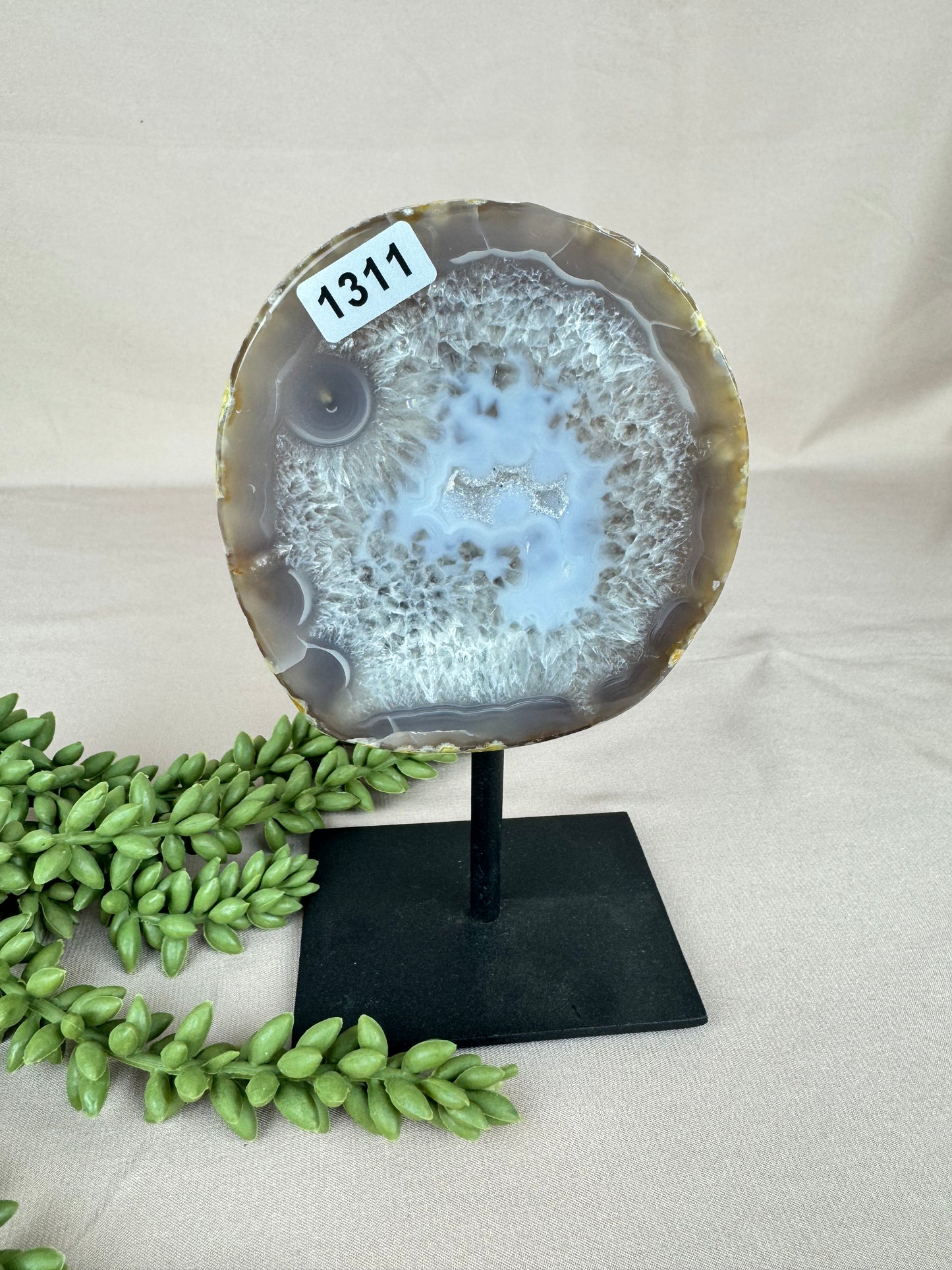 Agaat op standaard #1311