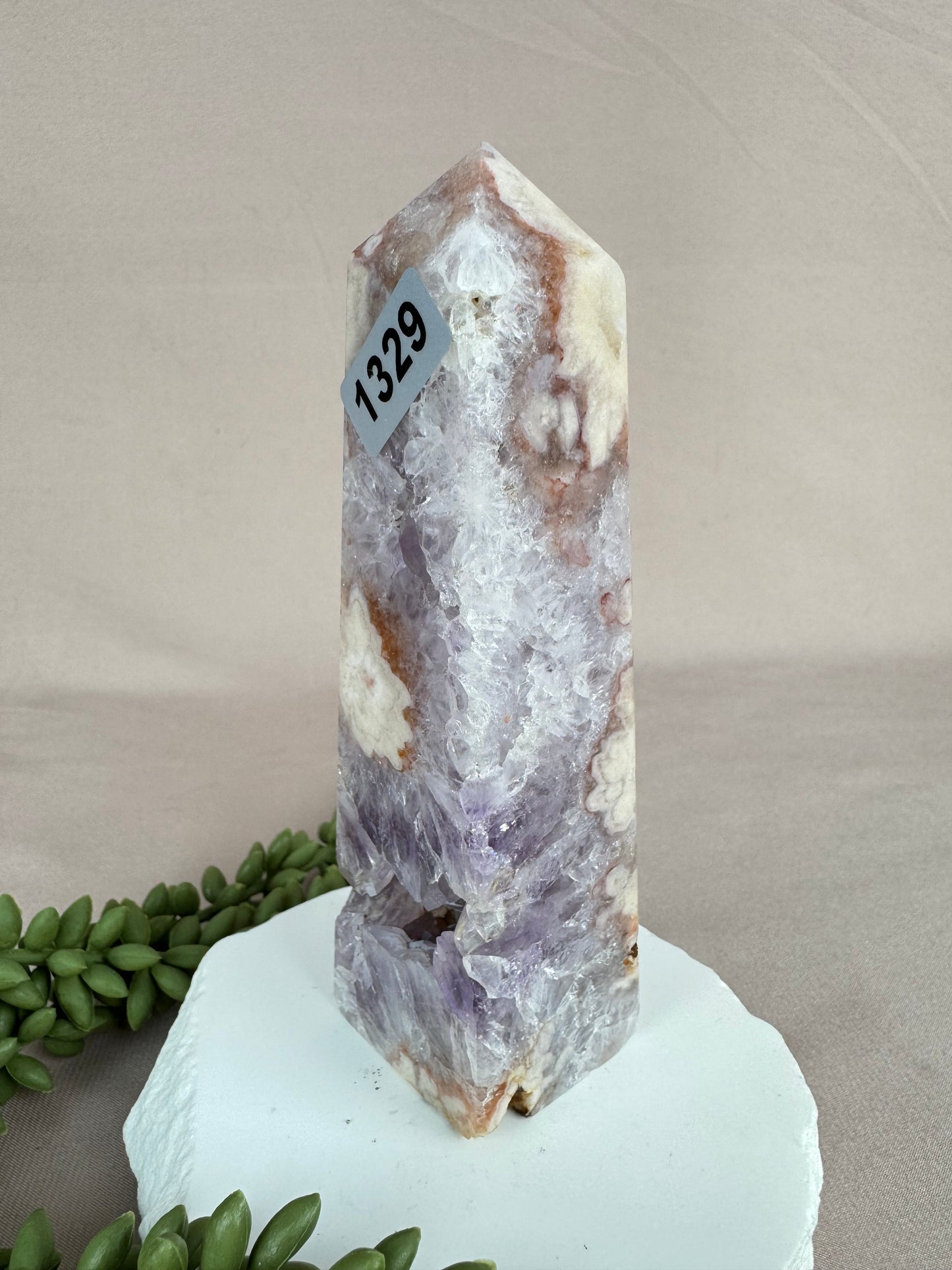 Roze amethist toren #1329