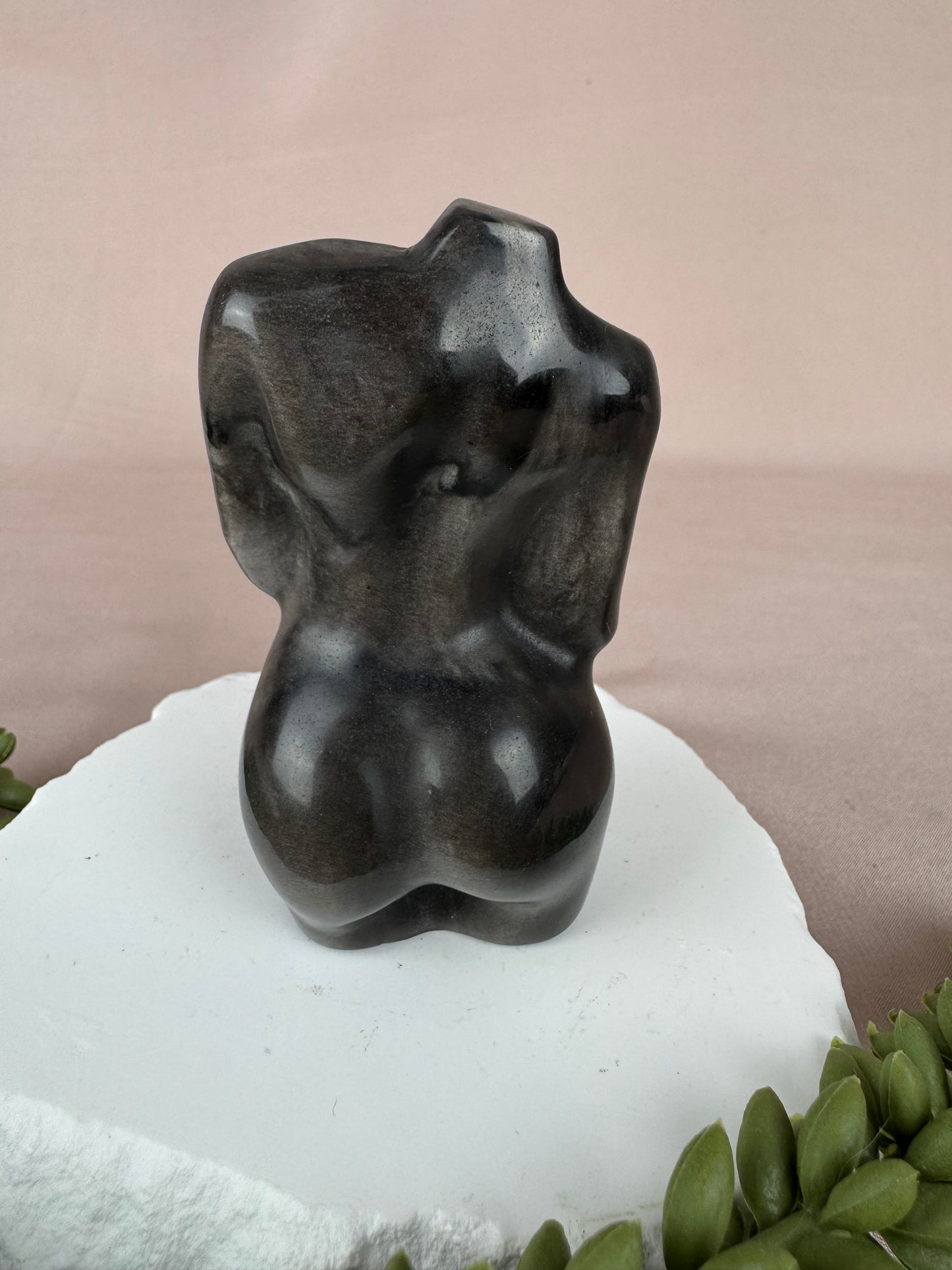 Body zilver obsidiaan zwanger