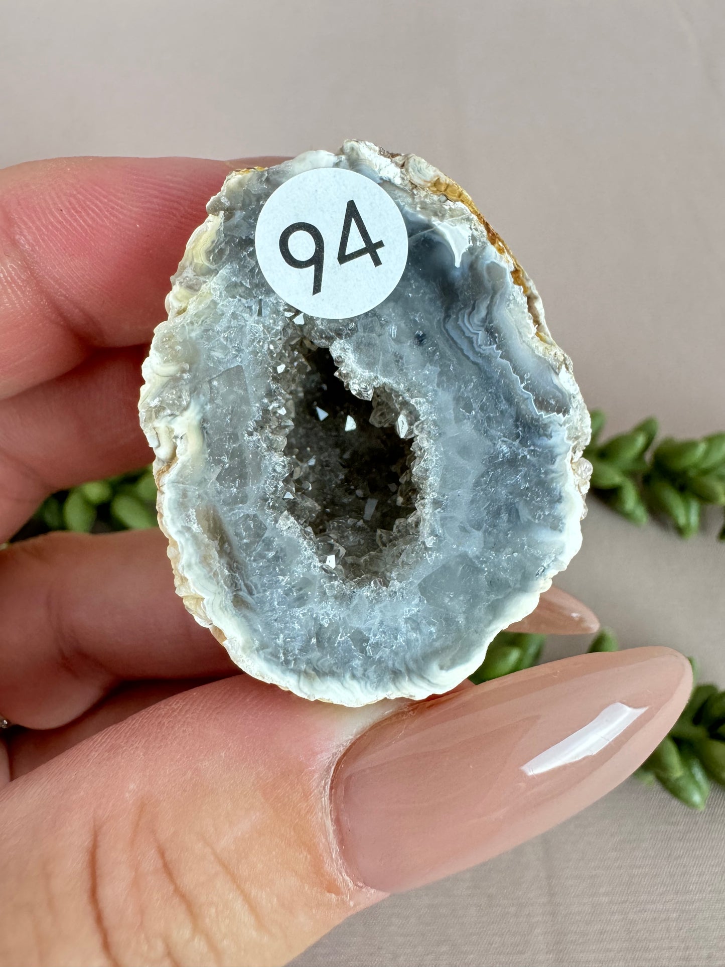 Geode klein agaat