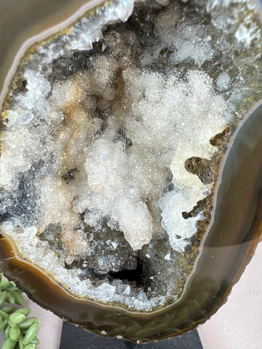 Agaat op standaard #0799