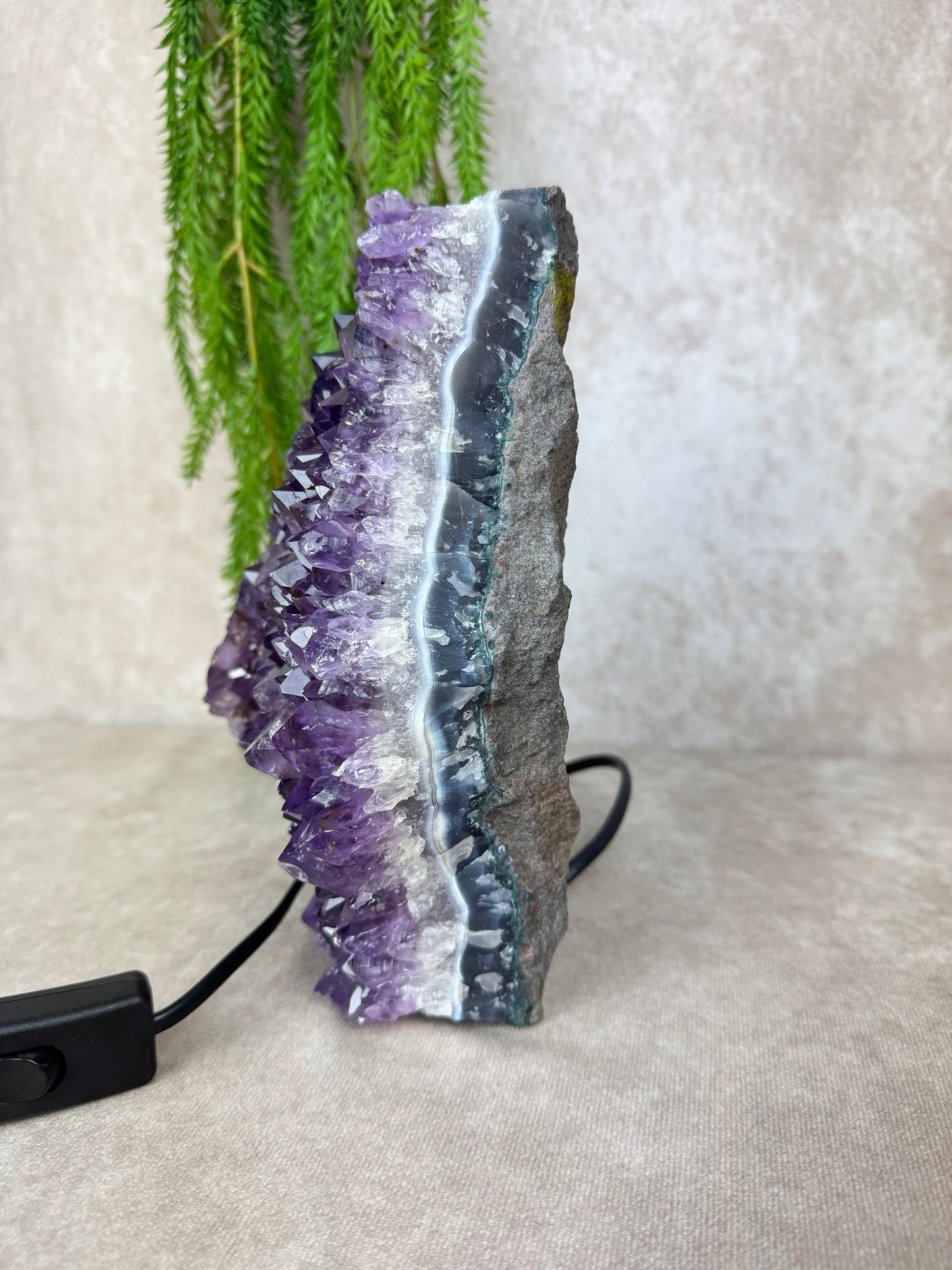 Amethist lamp Xxl