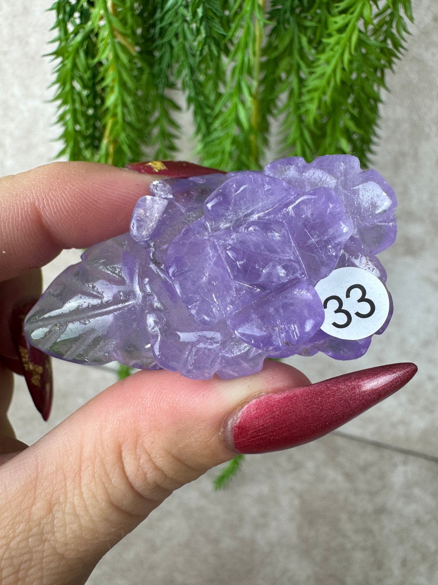 Amethist roos #33