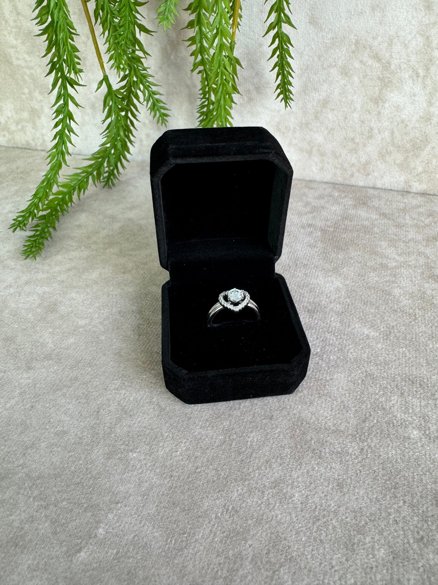 Ringen doosje zwart