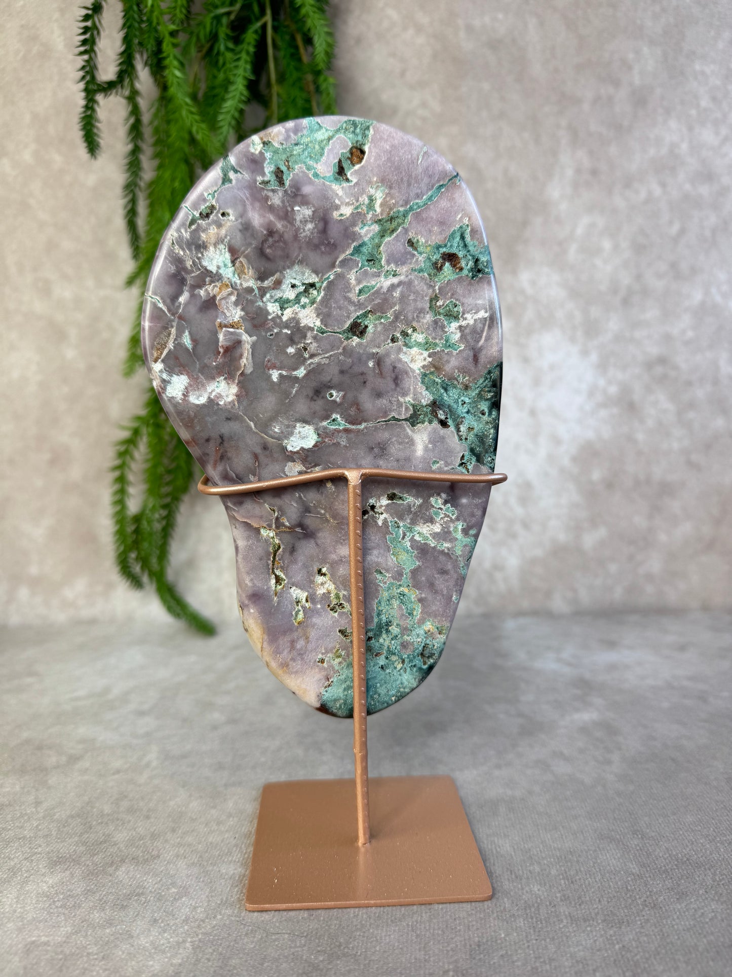 Roze amethist slab #1626