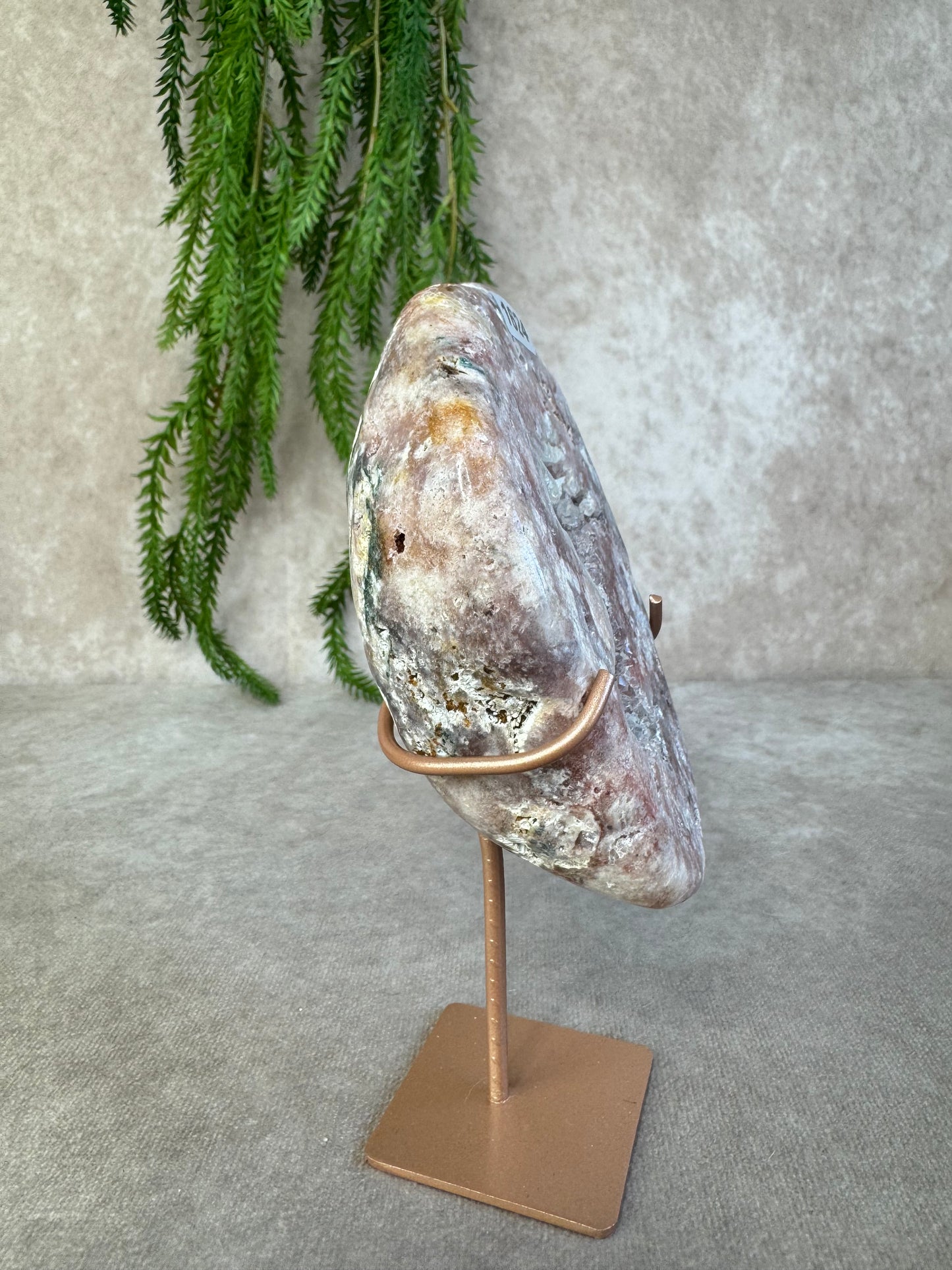 Roze amethist slab #1624