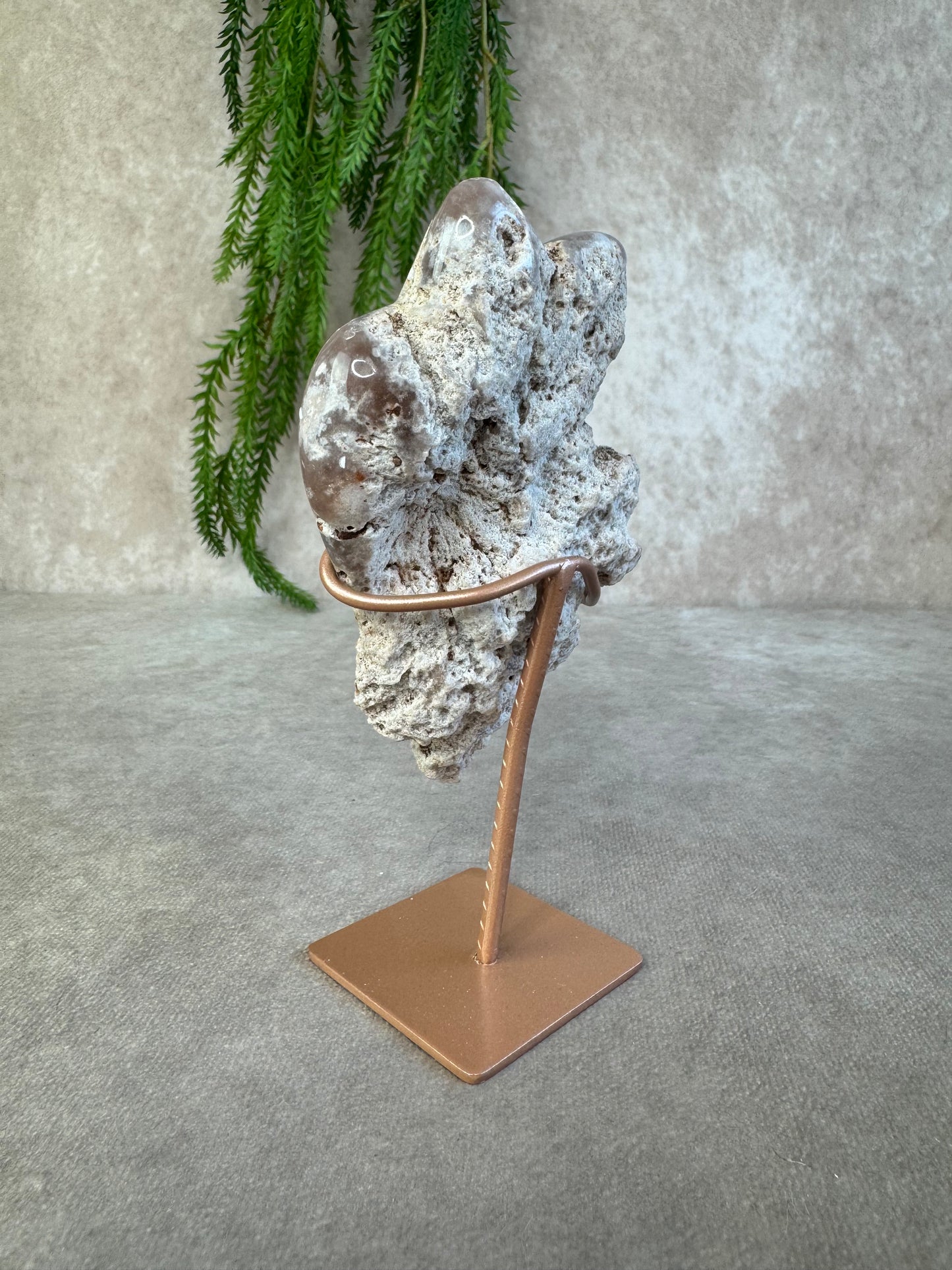 Roze amethist slab #1618