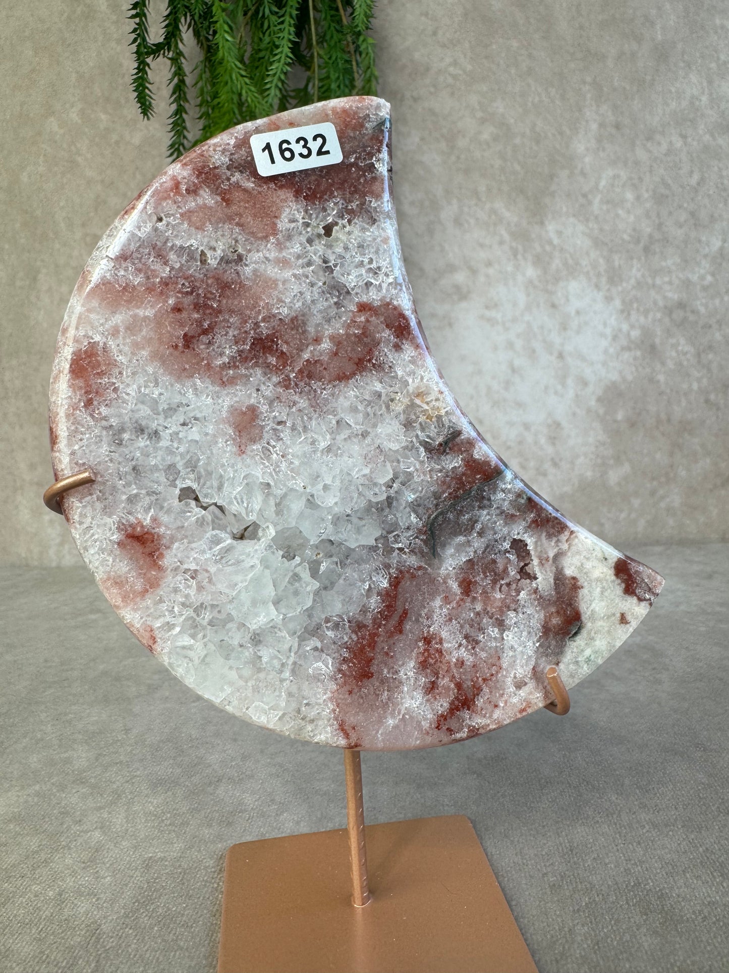 Roze amethist maan #1632