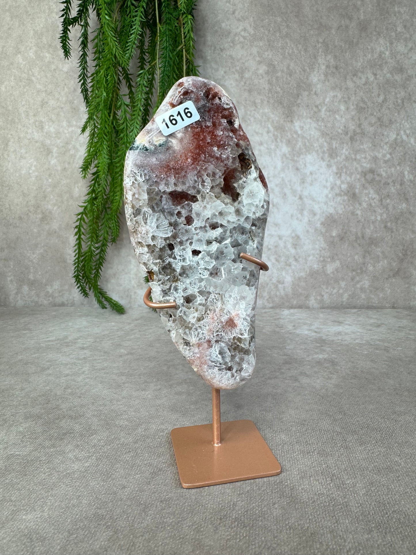Roze amethist slab #1616