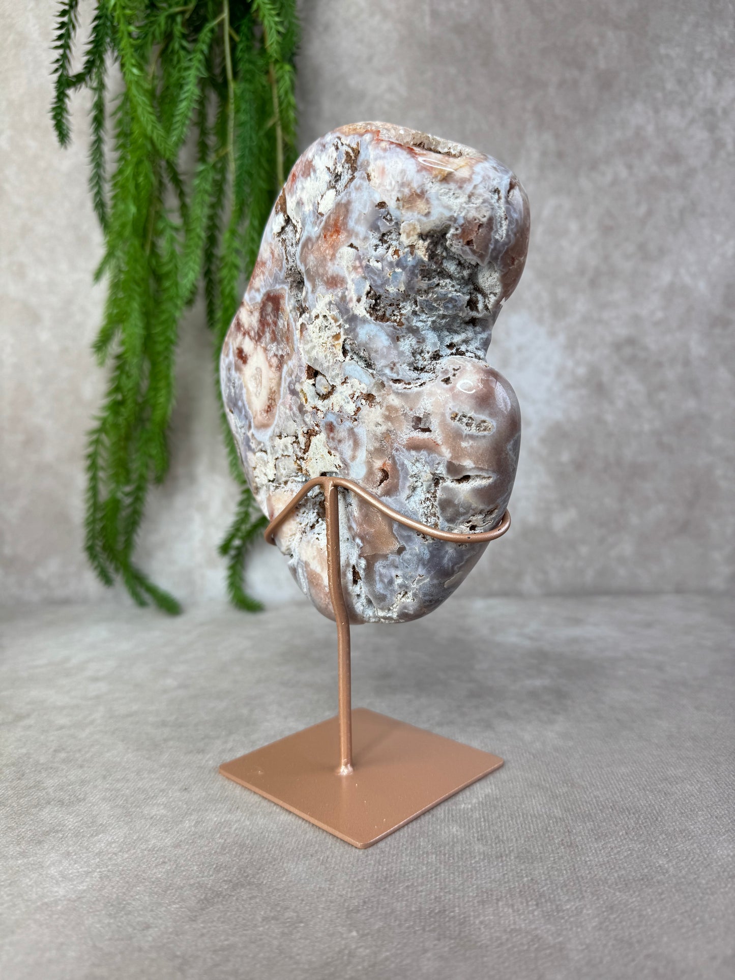 Roze amethist slab #1615