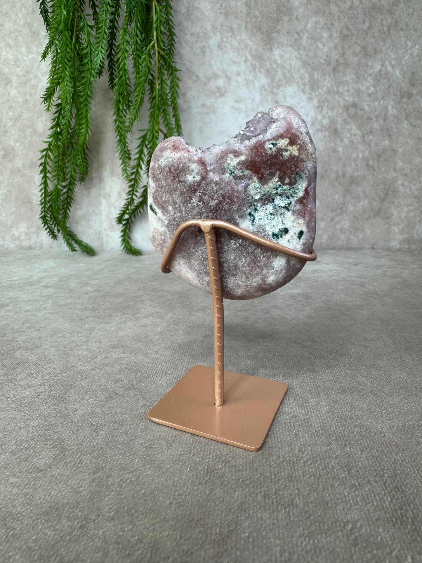 Roze amethist slab #1650