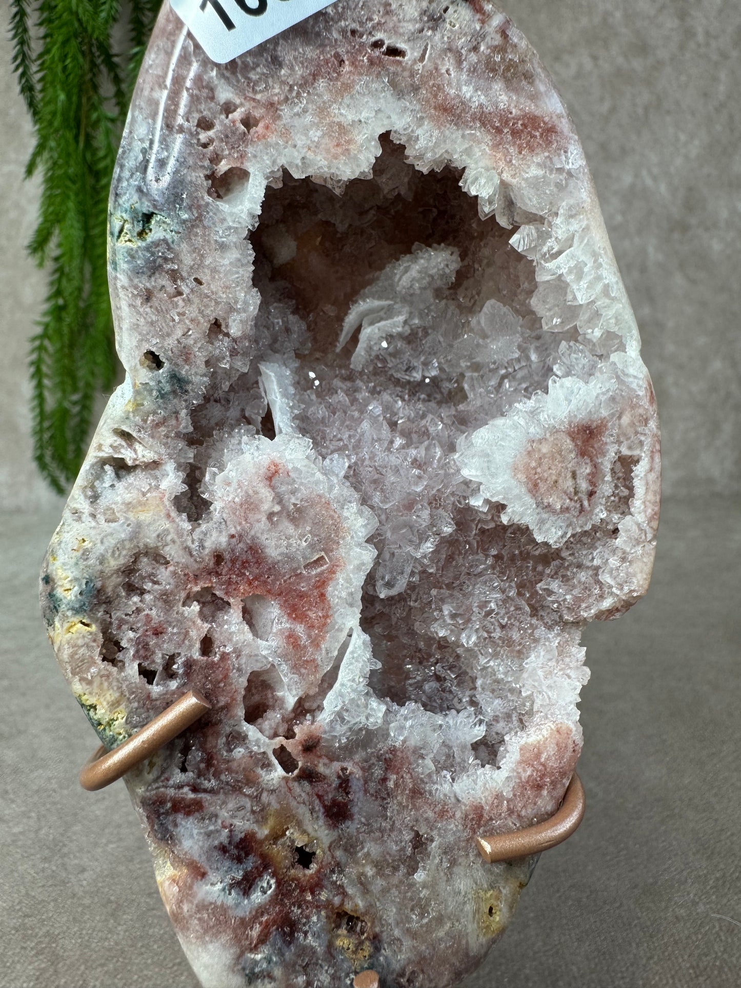 Roze amethist slab #1651