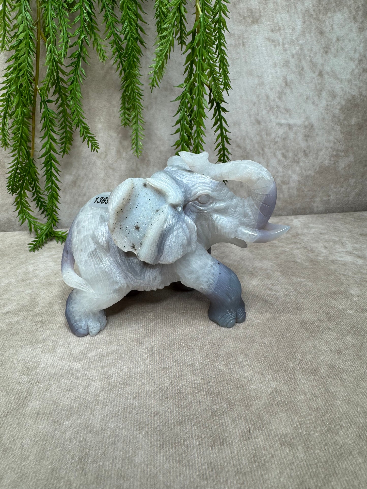 Agaat olifant #1369