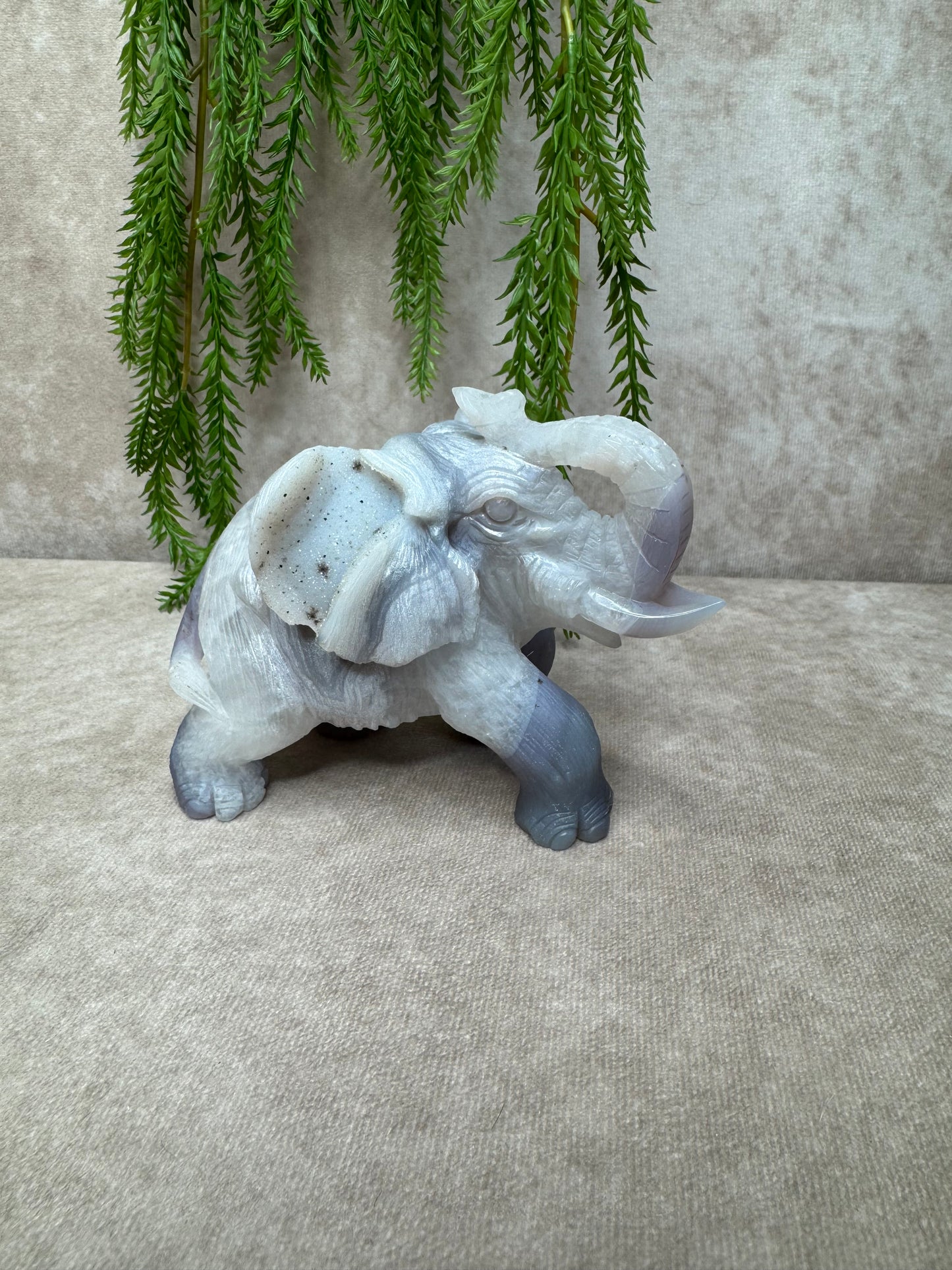 Agaat olifant #1369