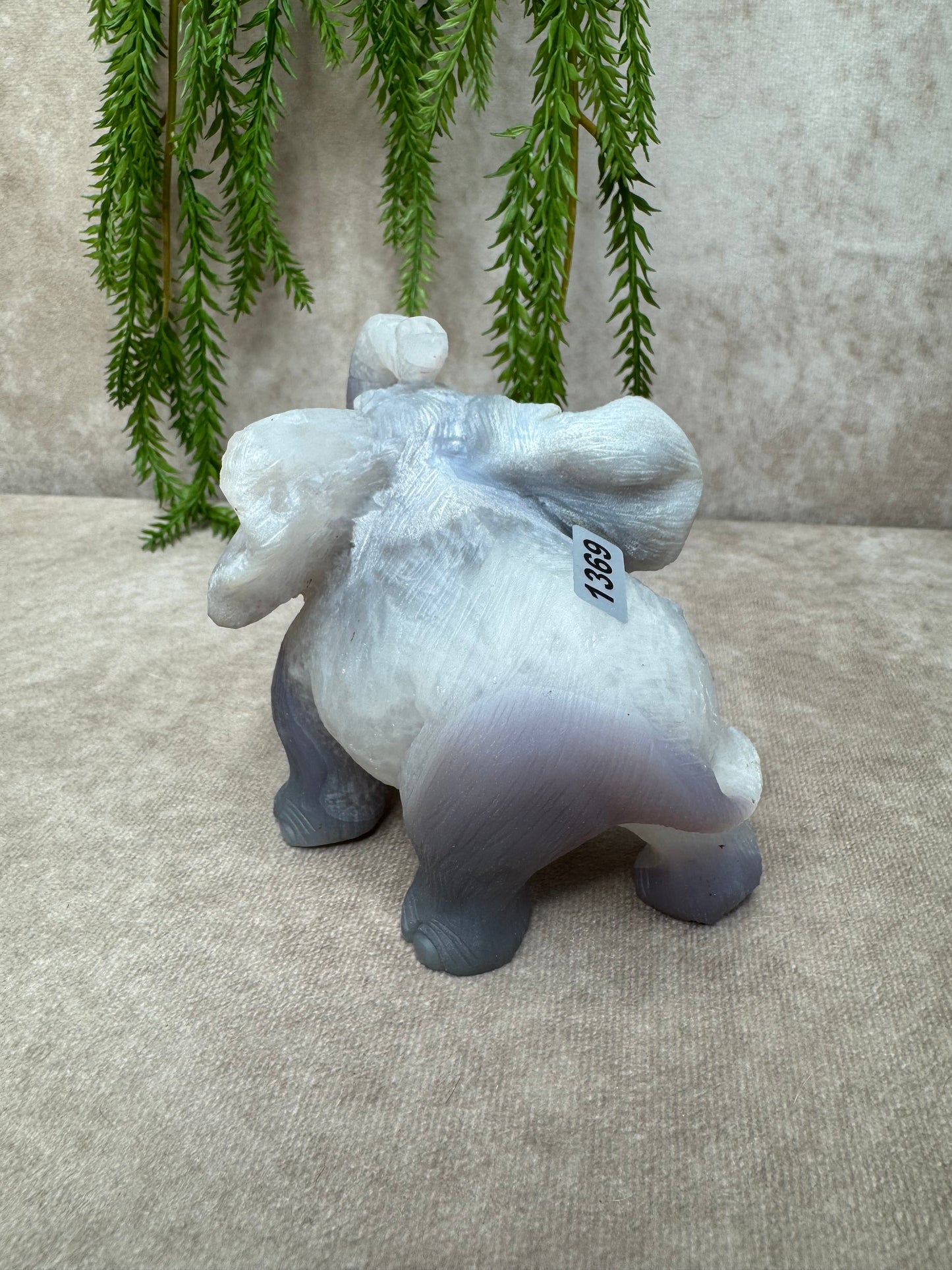 Agaat olifant #1369