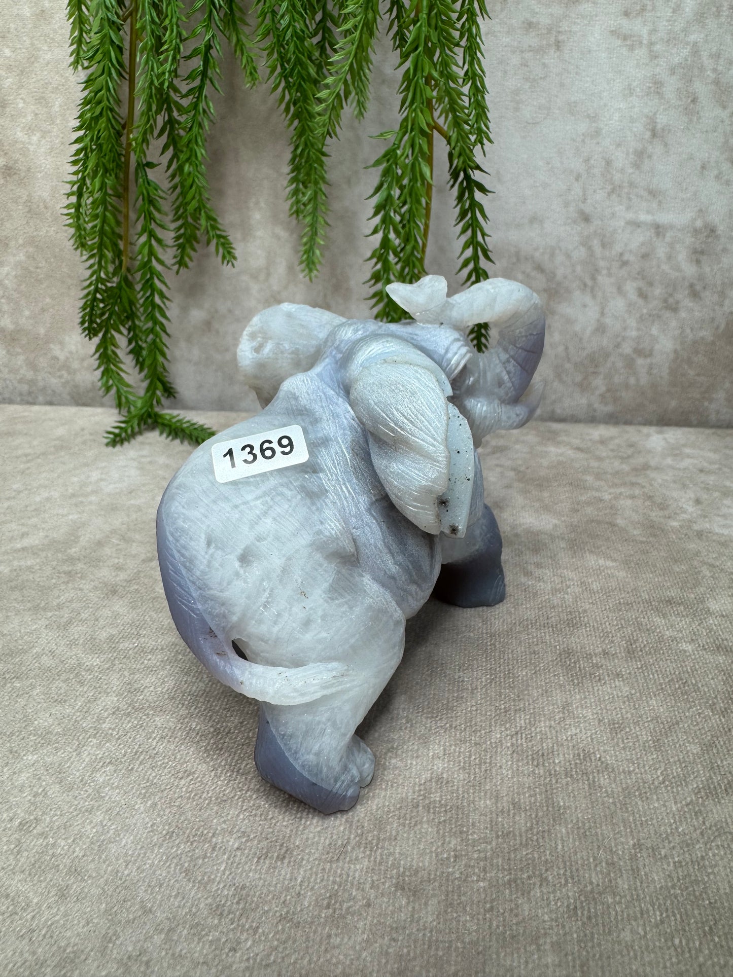 Agaat olifant #1369