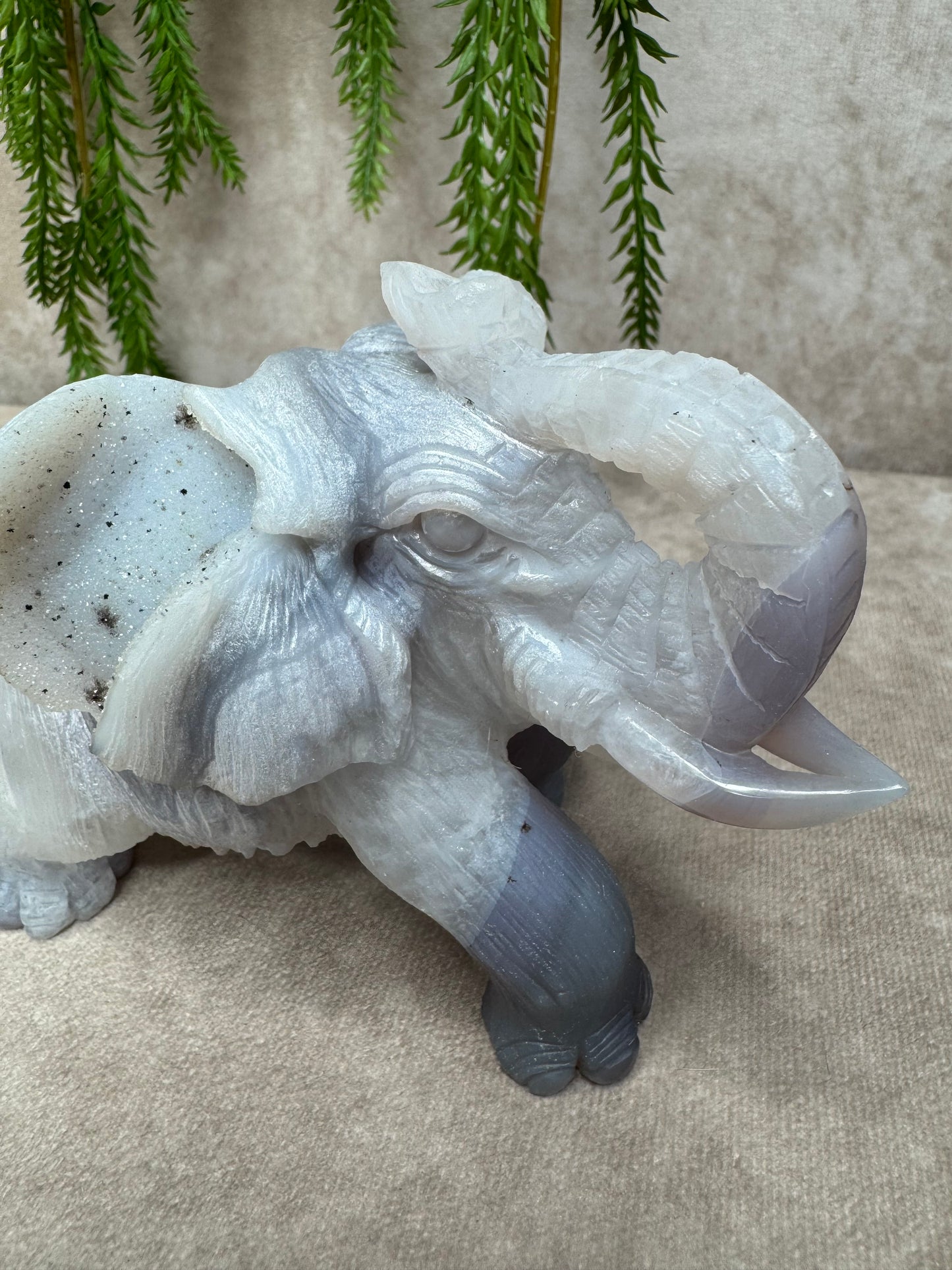 Agaat olifant #1369