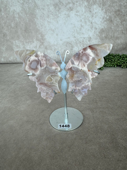 Bloemagaat vlinder #1448