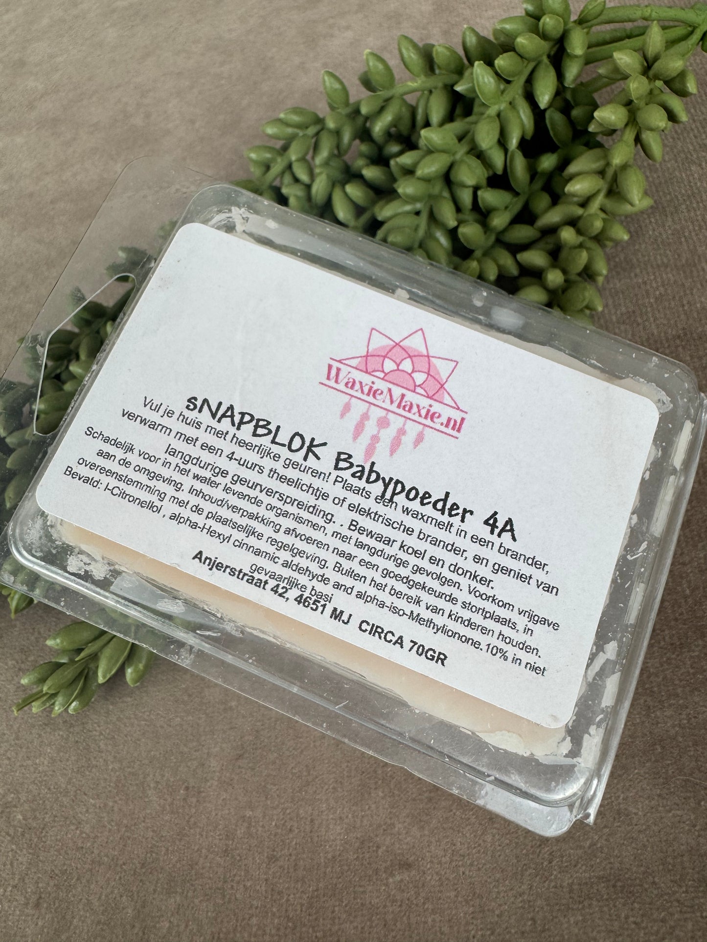 Waxmelts Baby poeder
