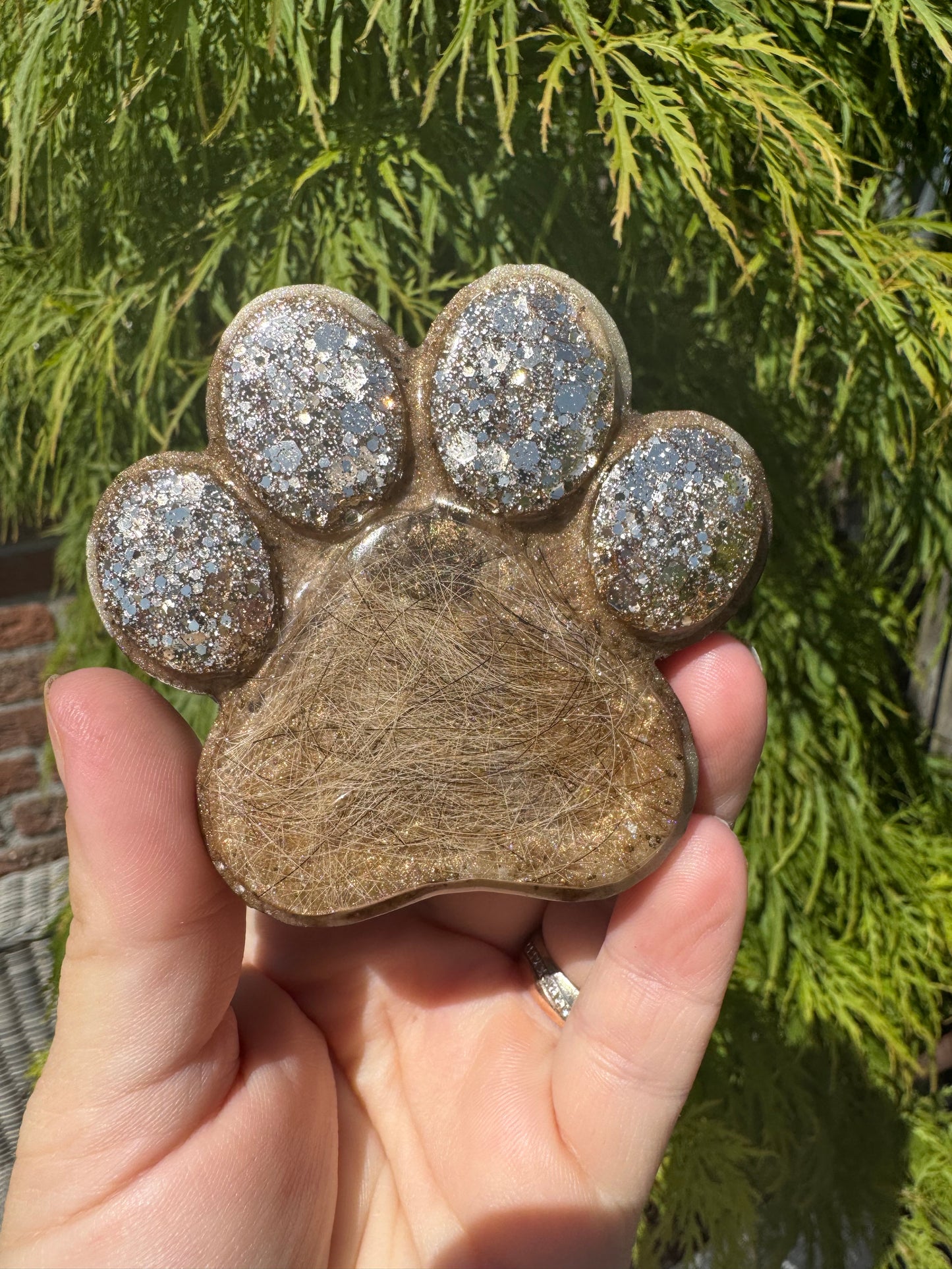 Epoxy honden poot