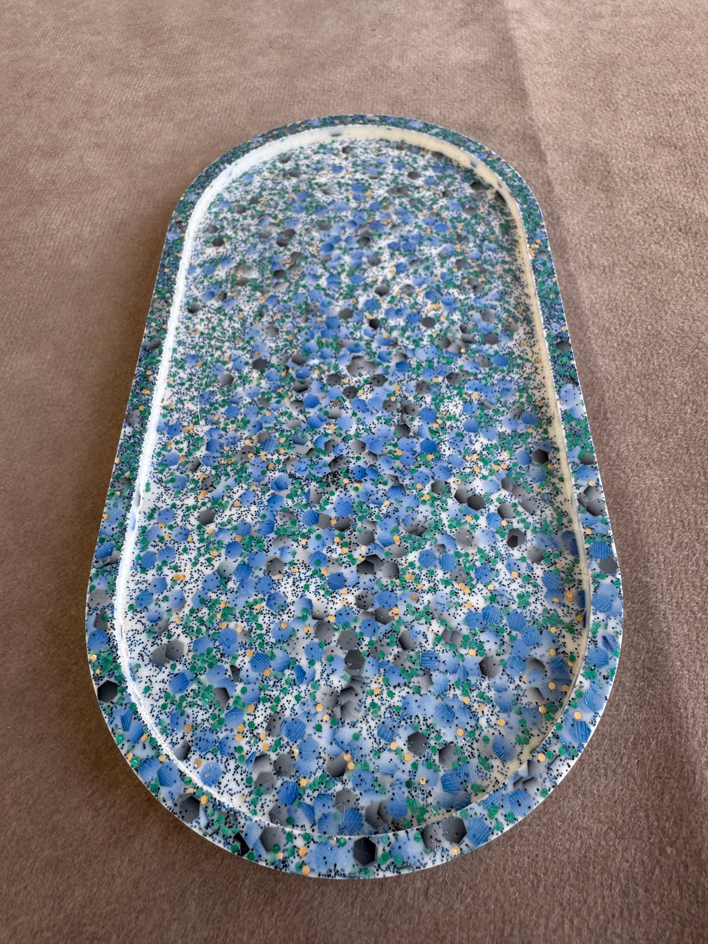 Plateau blauw sale