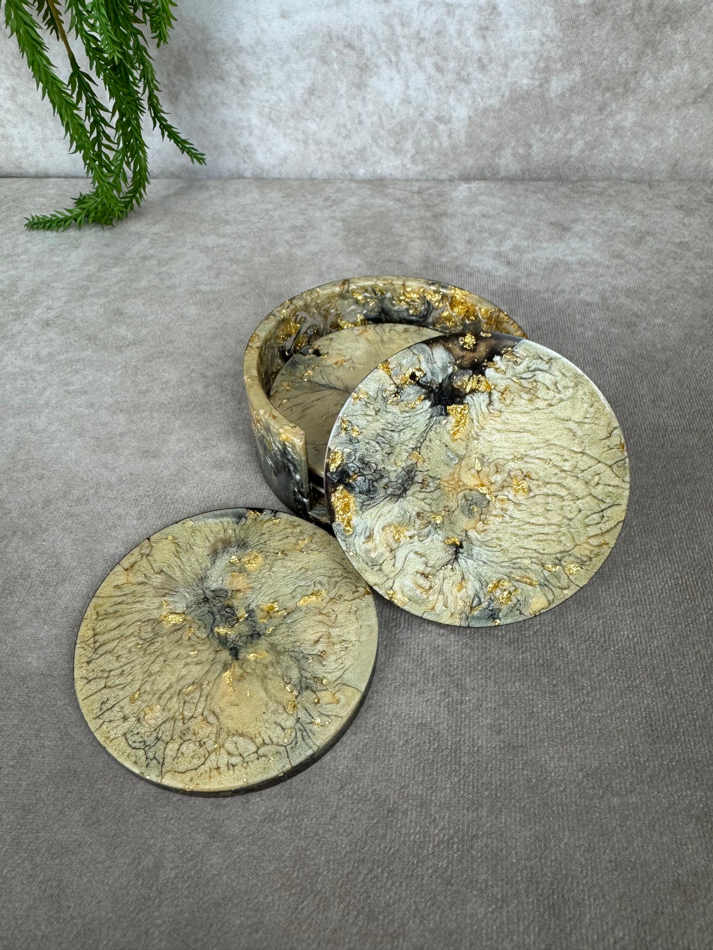 epoxy onderzetter set