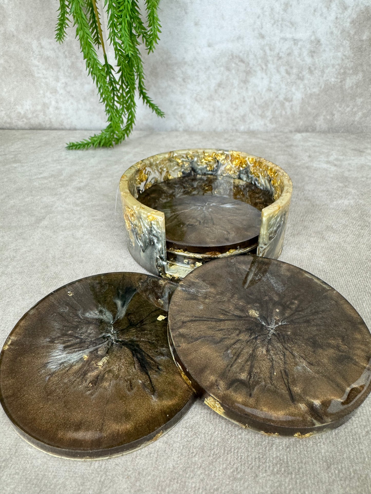 epoxy onderzetter set