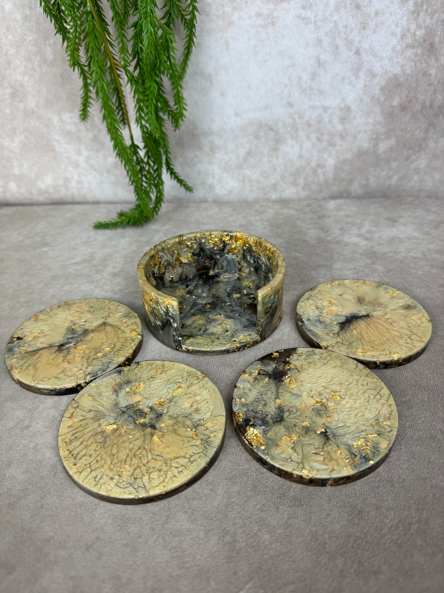 epoxy onderzetter set