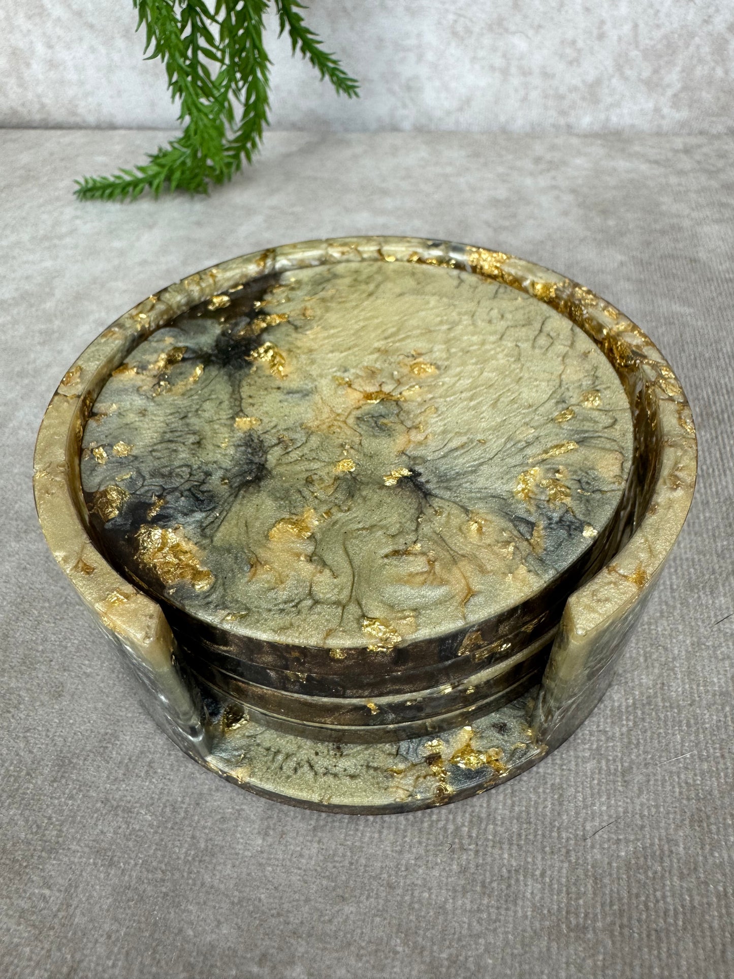 epoxy onderzetter set