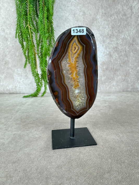 Agaat op standaard #1348