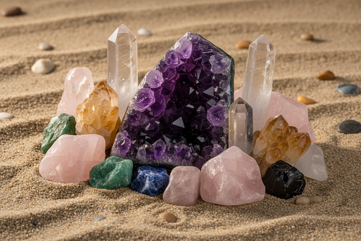 Geodes, Clusters & Ruwe Stenen