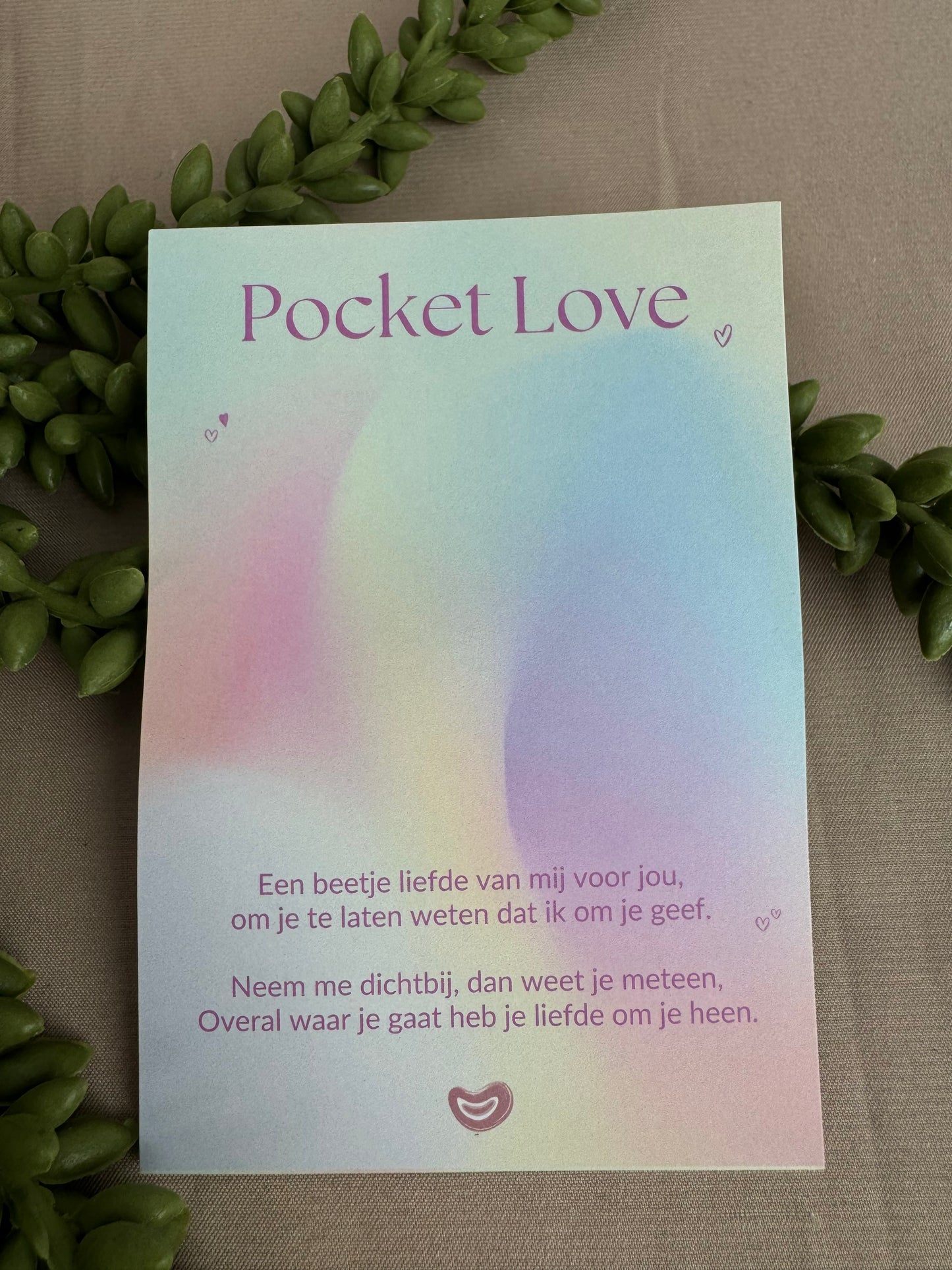 Pocket Love hartje