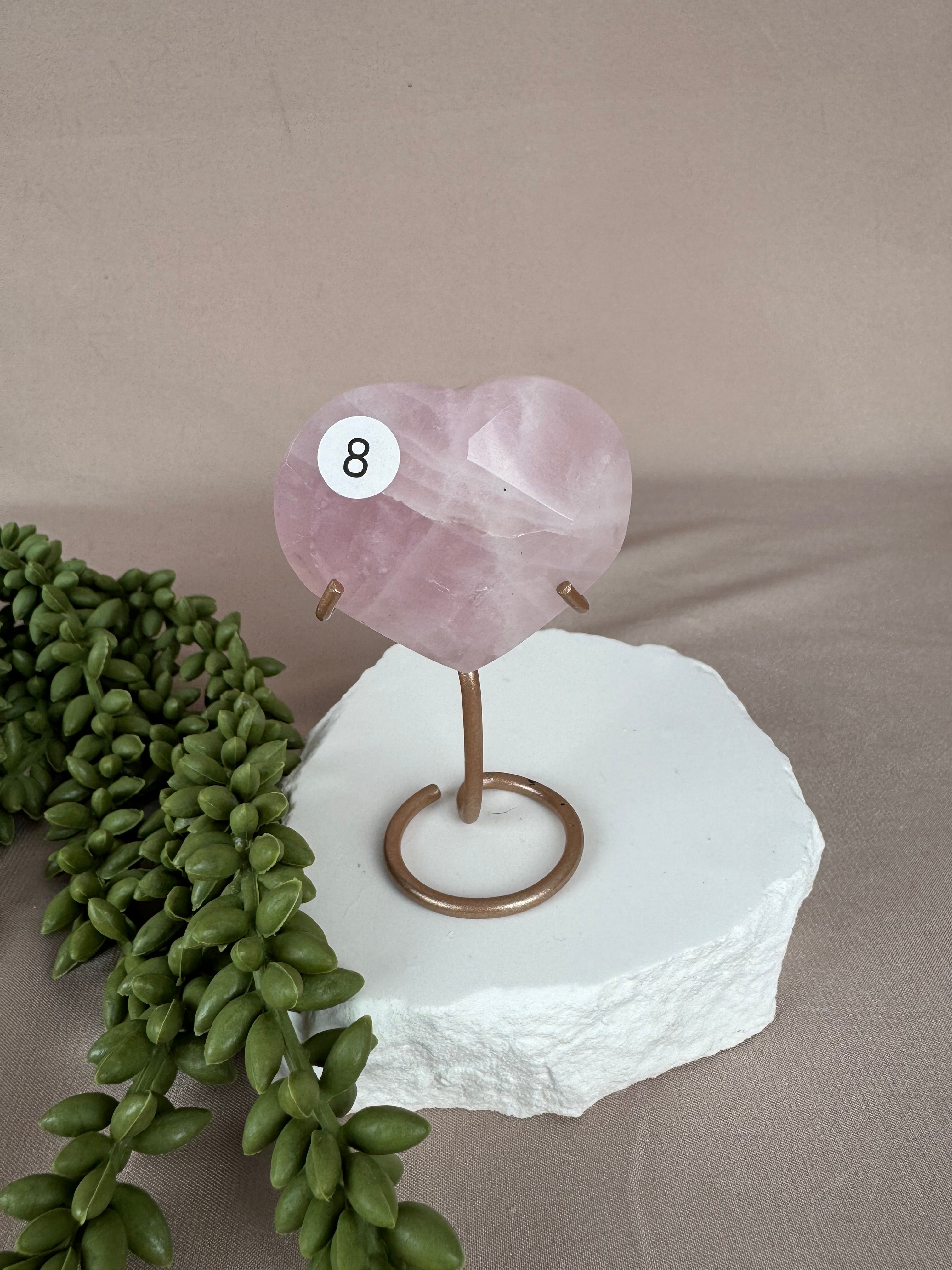 Rozenkwarts hartje #8