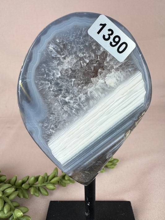 Agaat op standaard #1390