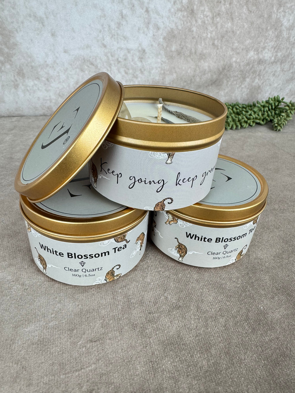 kaars white blossom tea