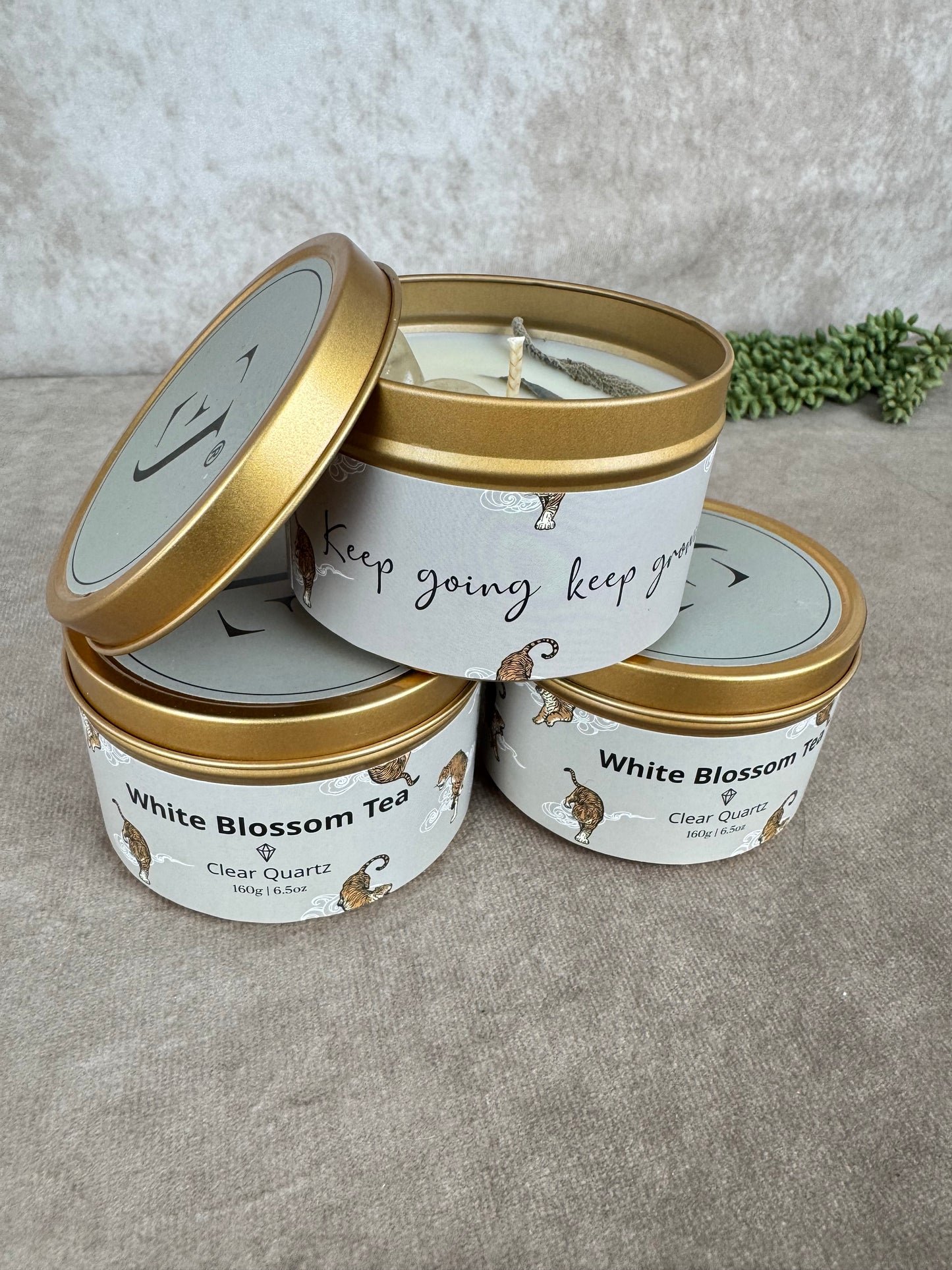 kaars white blossom tea