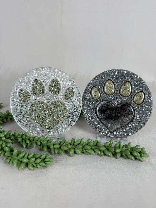 Epoxy Honden/Katten poot druzy