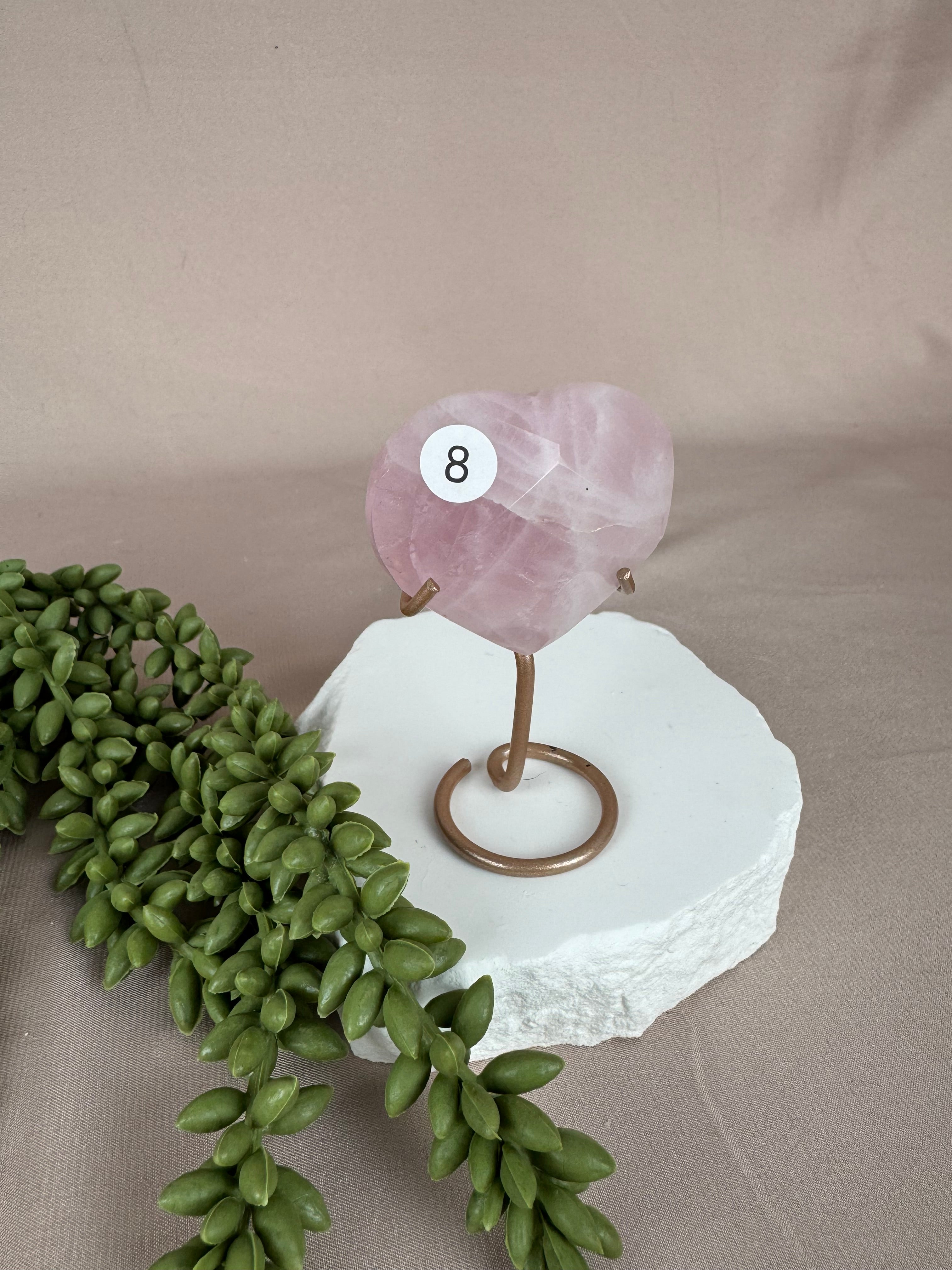 Rozenkwarts hartje #8