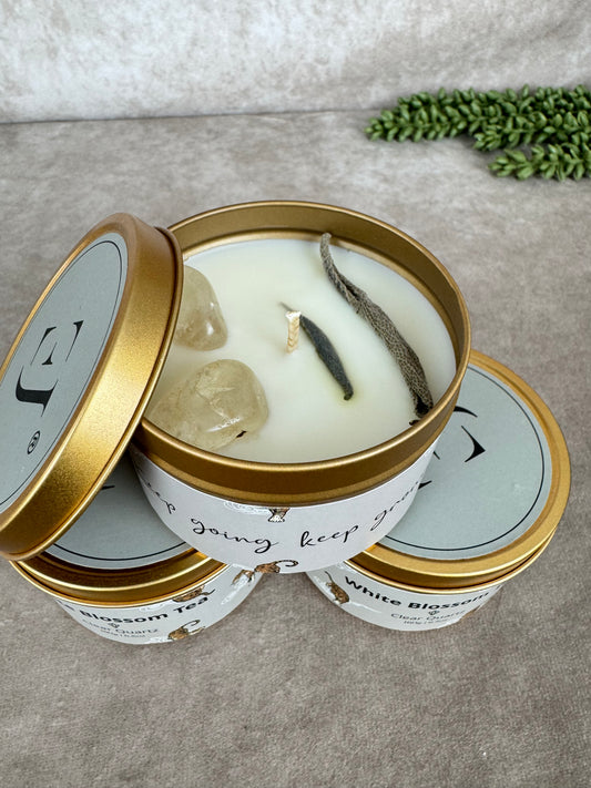 kaars white blossom tea