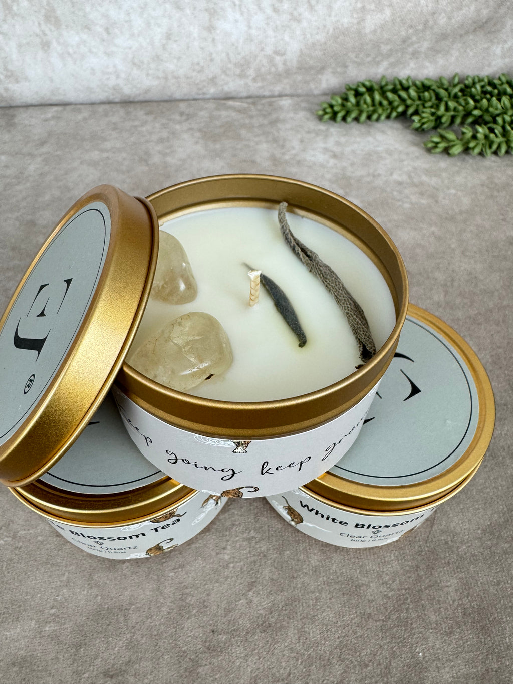 kaars white blossom tea